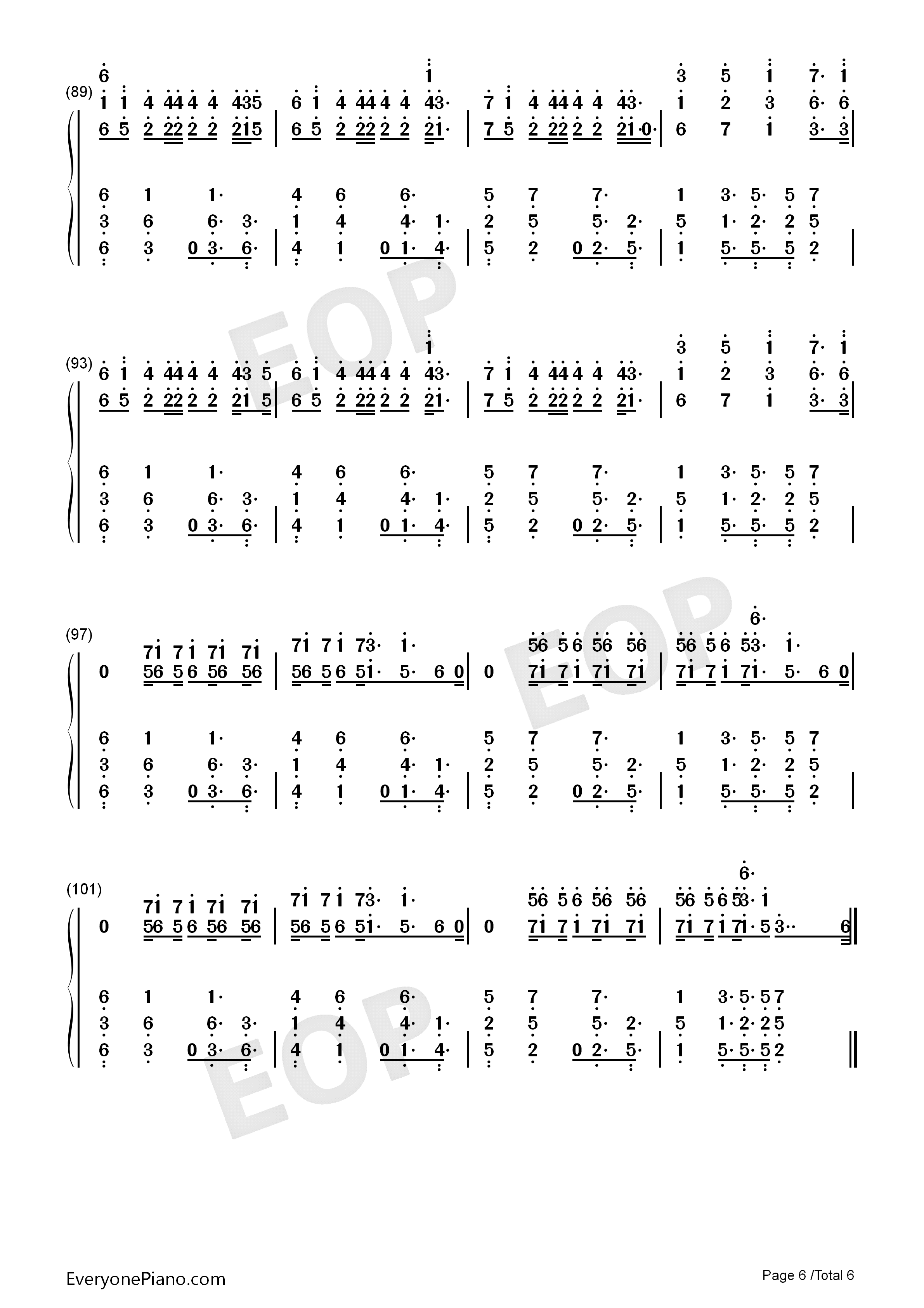 I_Know_What_You_Did_Last_Summer钢琴简谱_Shawn_Mendes_Camila_Cabello演唱