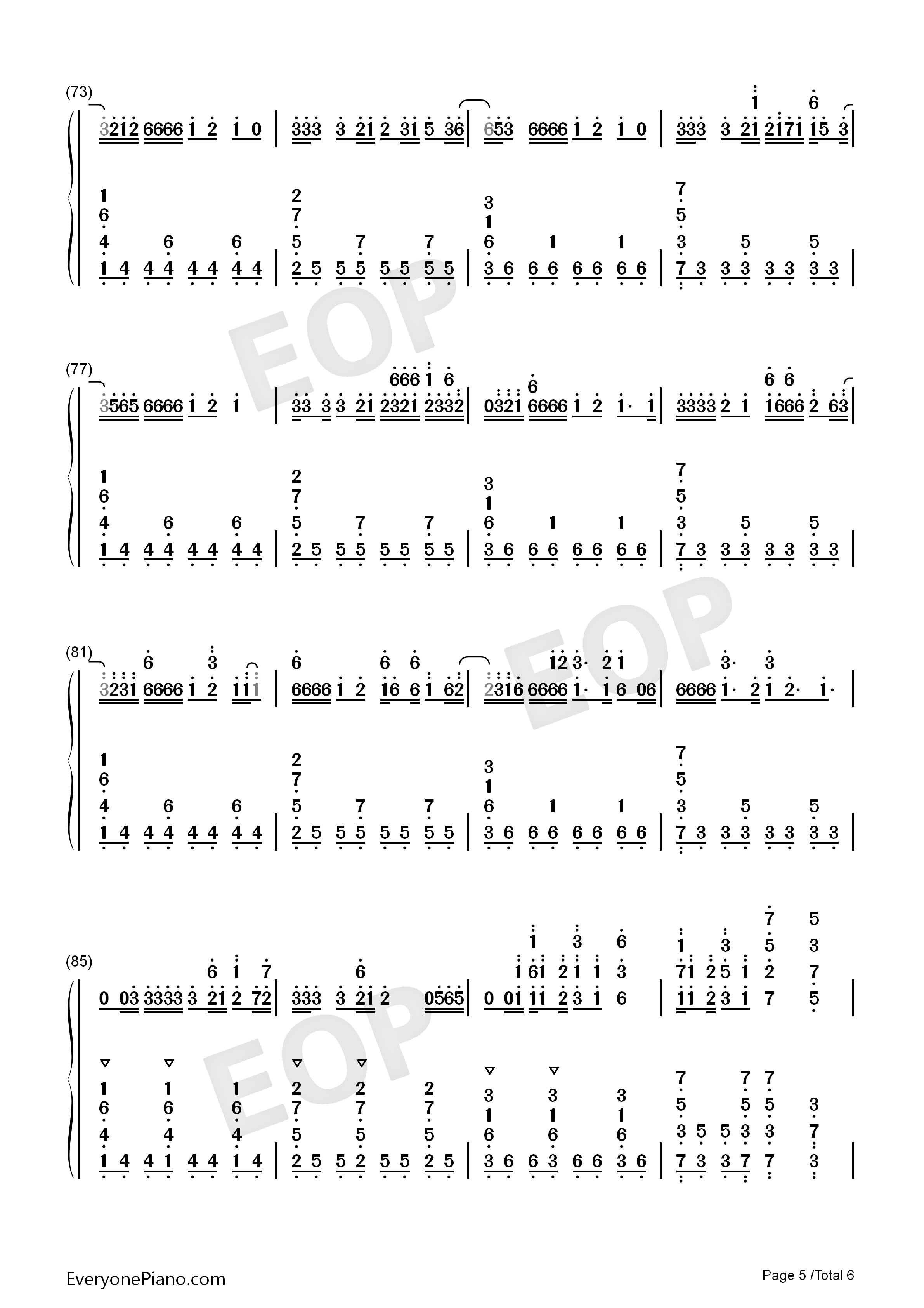 I_Know_What_You_Did_Last_Summer钢琴简谱_Shawn_Mendes_Camila_Cabello演唱