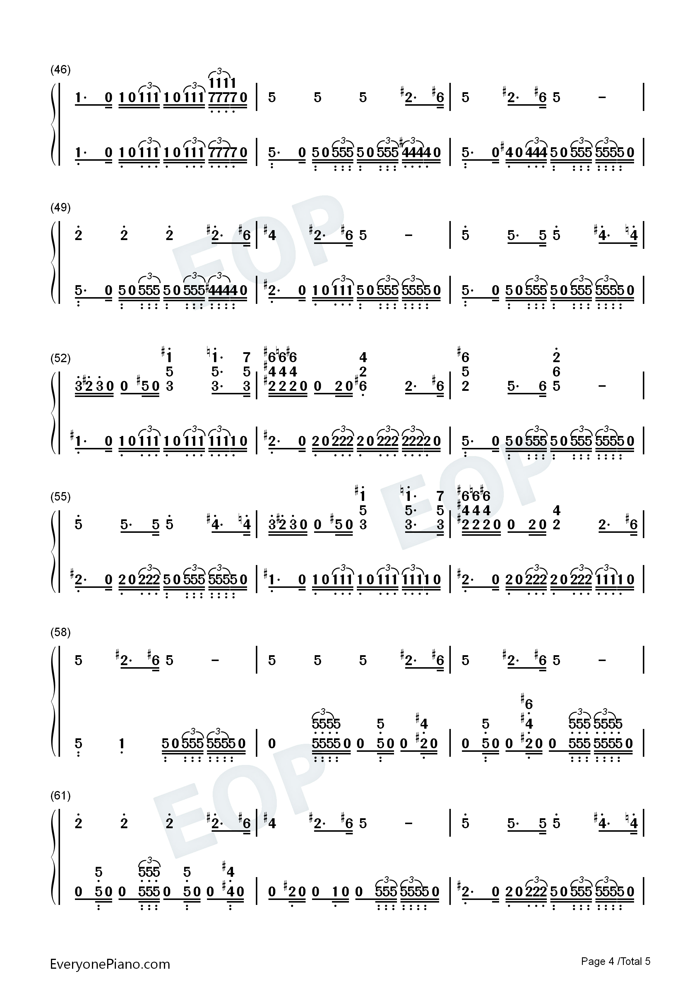 The_Imperial_March钢琴简谱_John_Williams演唱