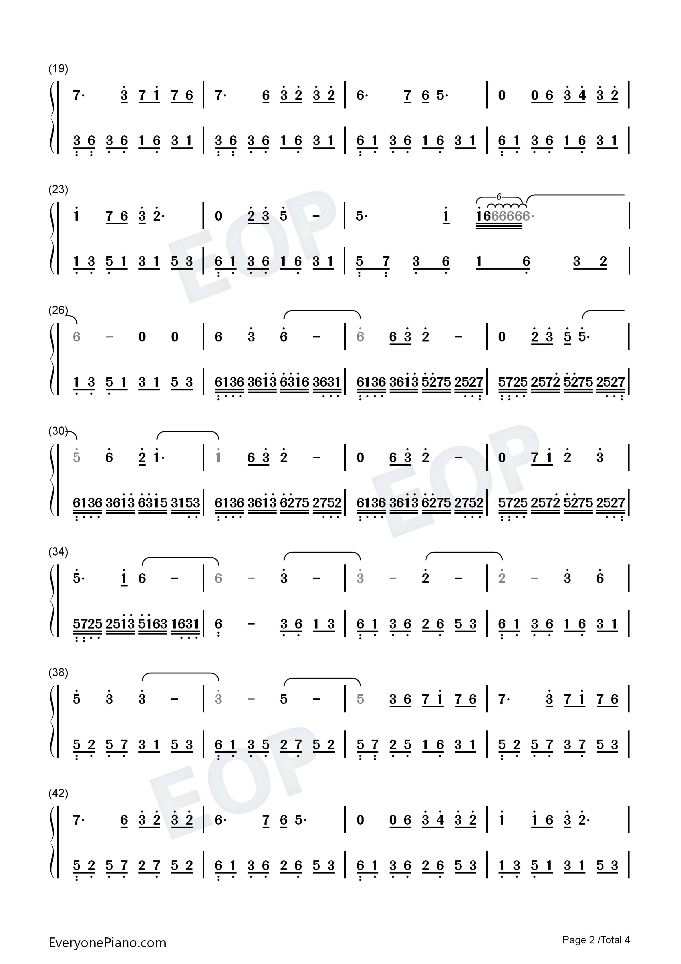 蝶梦花钢琴简谱_常思思演唱