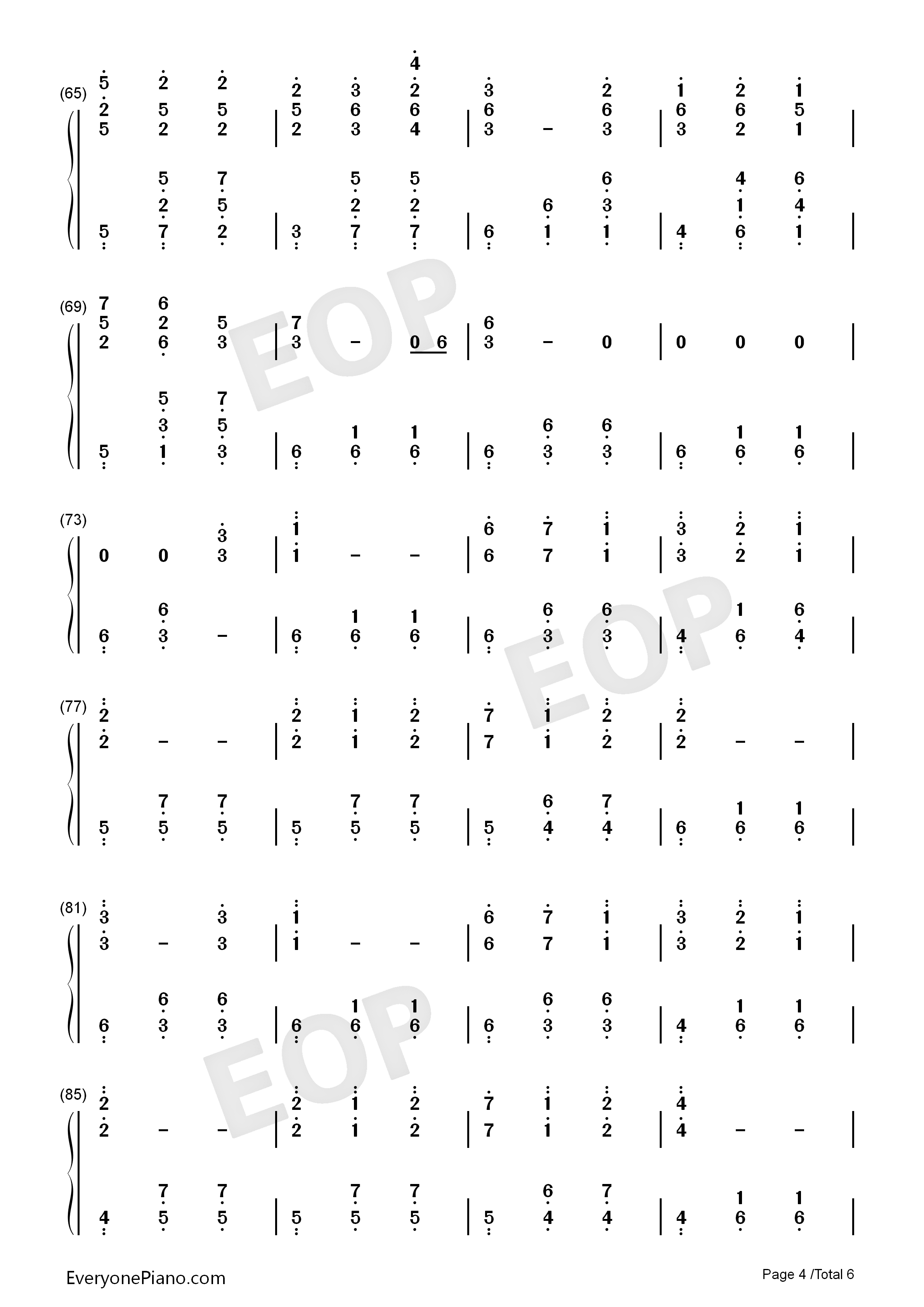 It's_Only_the_Fairy_Tale钢琴简谱_宫村优子演唱