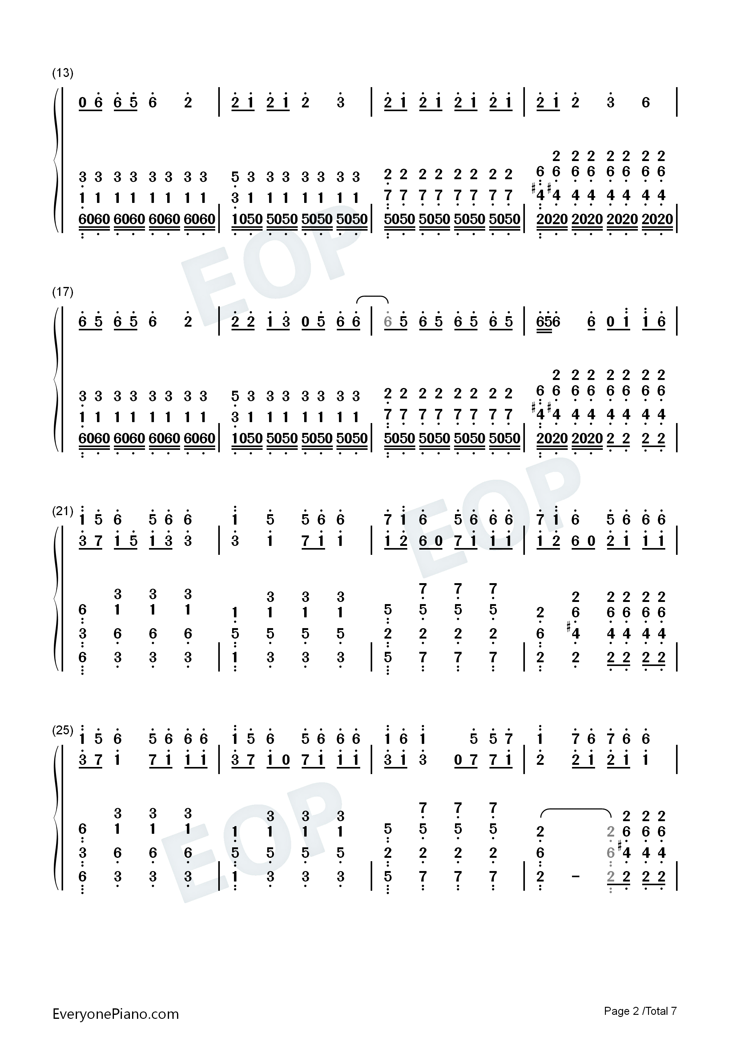 Sweet_Little_Something钢琴简谱_Jason_Aldean演唱