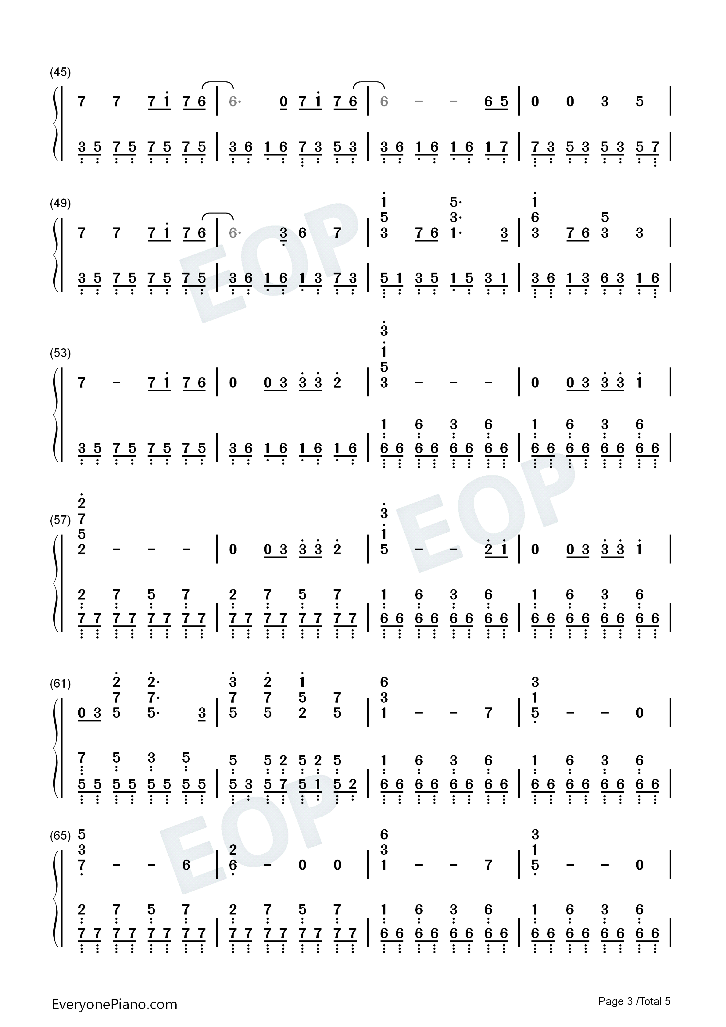 Burn_It_Down钢琴简谱_Linkin_Park演唱