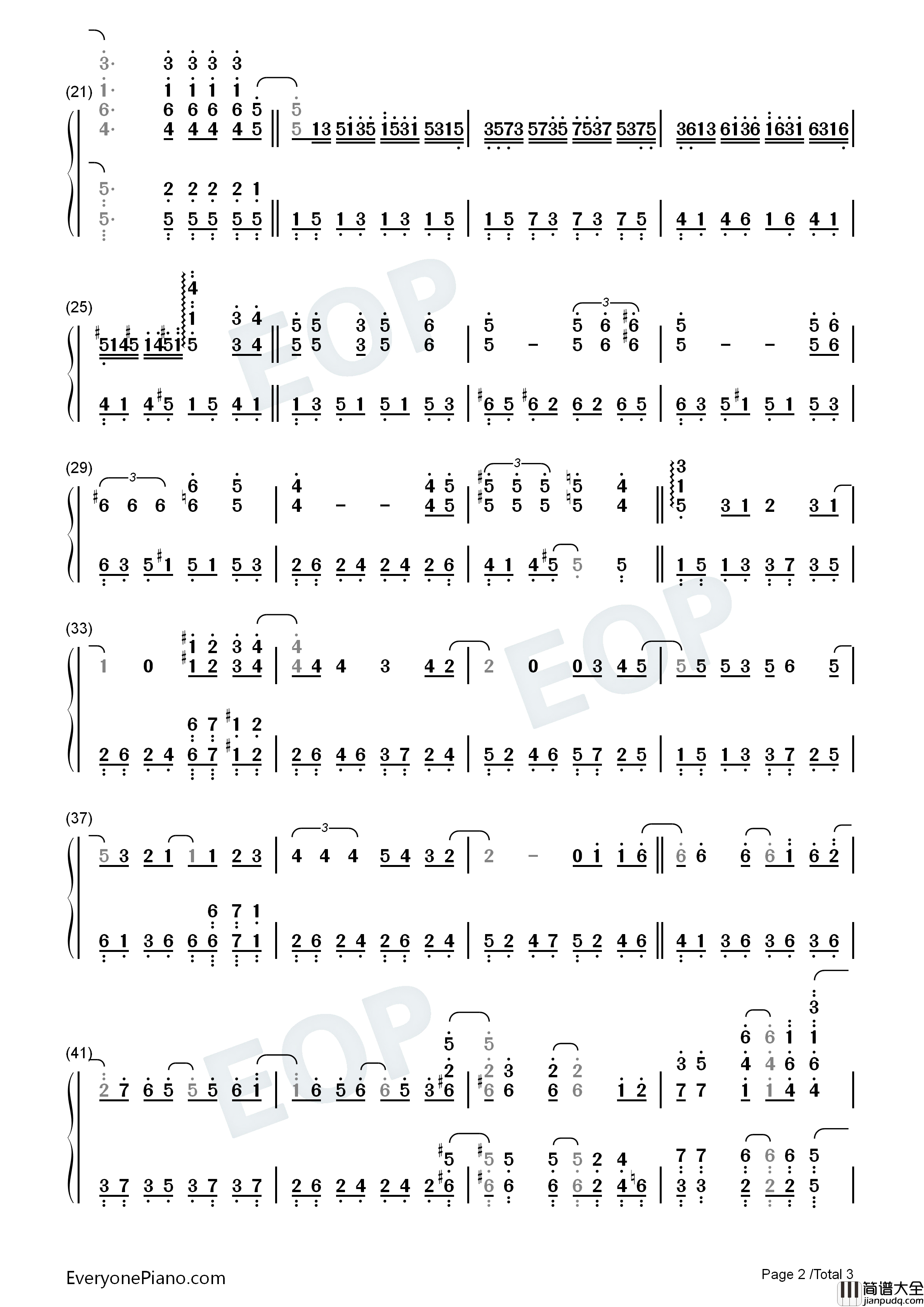 How_Deep_Is_Your_Love钢琴简谱_Bee_Gees演唱