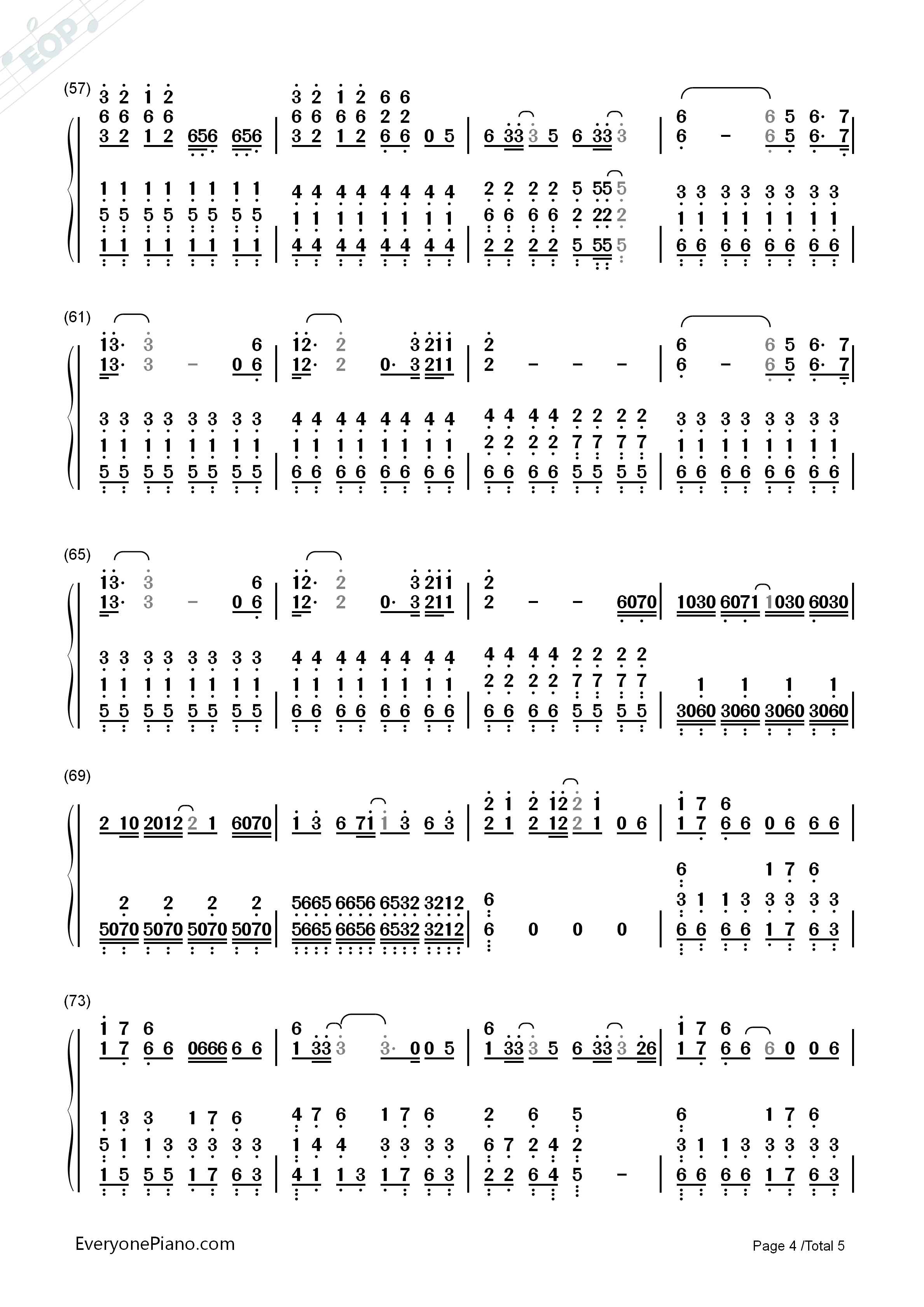 Centuries钢琴简谱_Fall_Out_Boy演唱