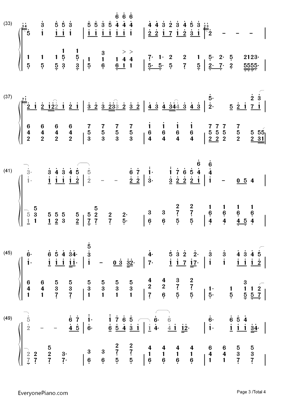 因你而在钢琴简谱_林俊杰演唱