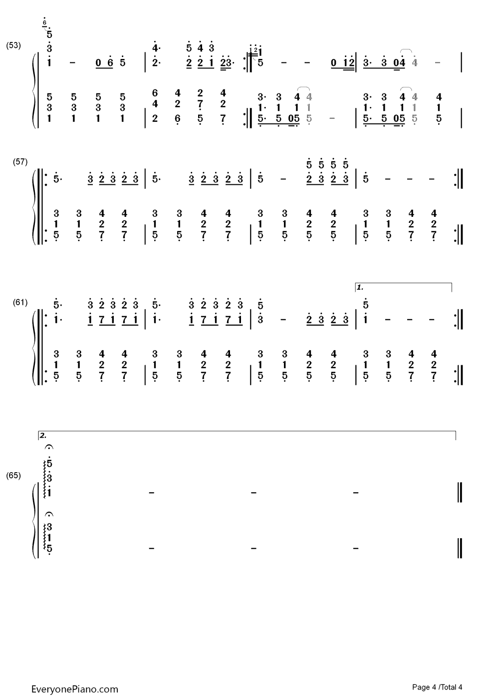 因你而在钢琴简谱_林俊杰演唱