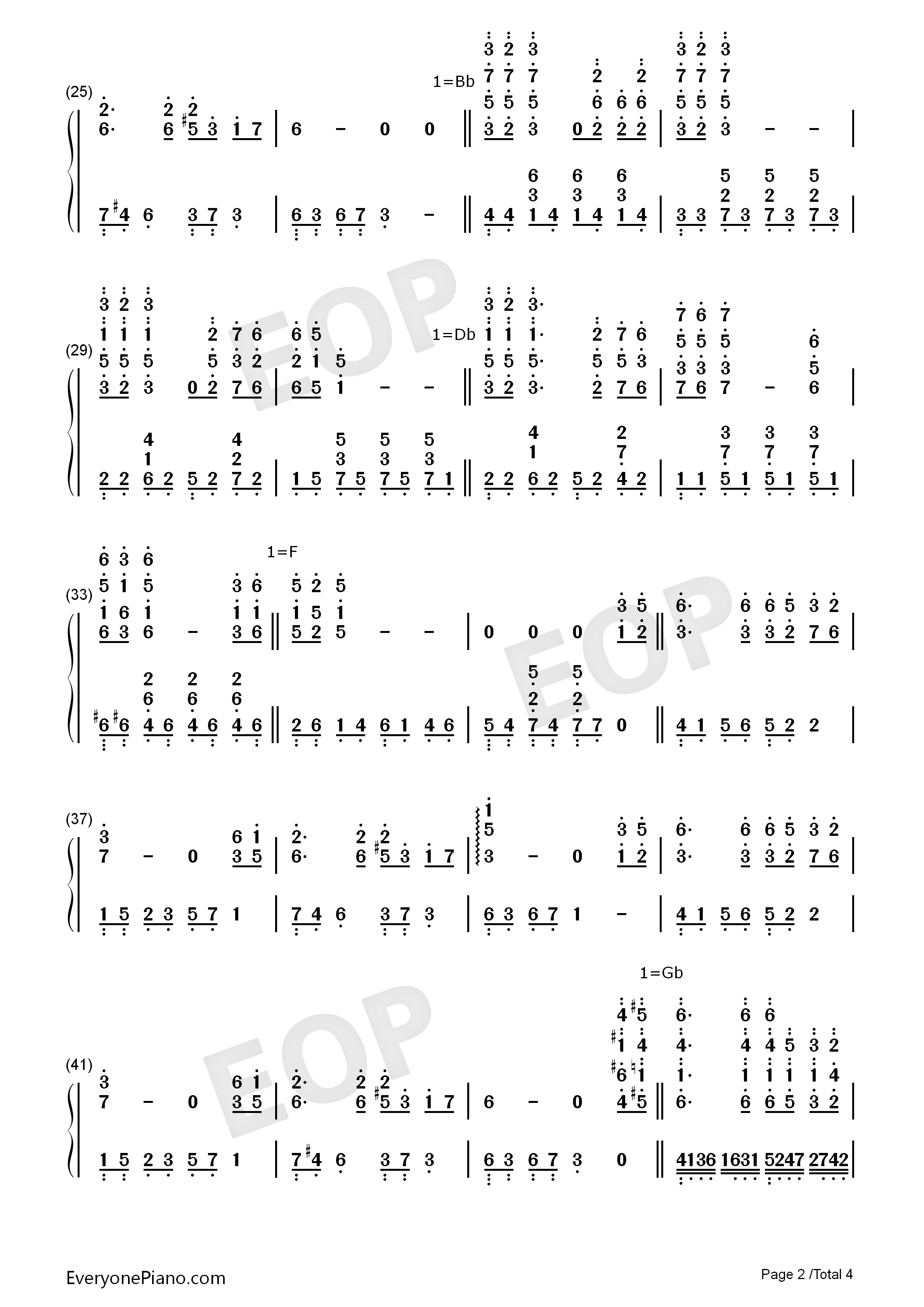 白月光钢琴简谱_张信哲演唱