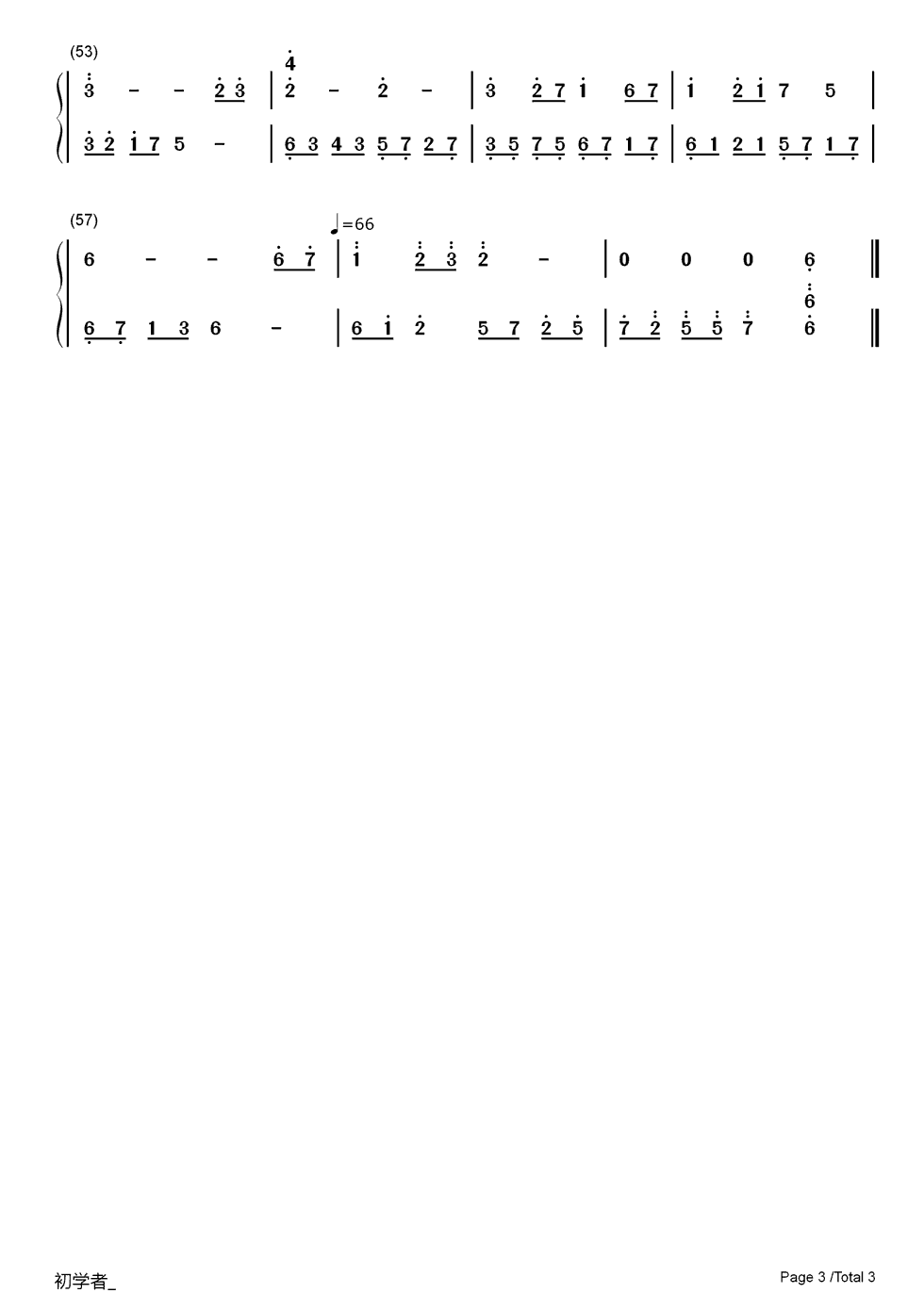 String's_Dance钢琴简谱_Music゛◆_Kゝ演唱