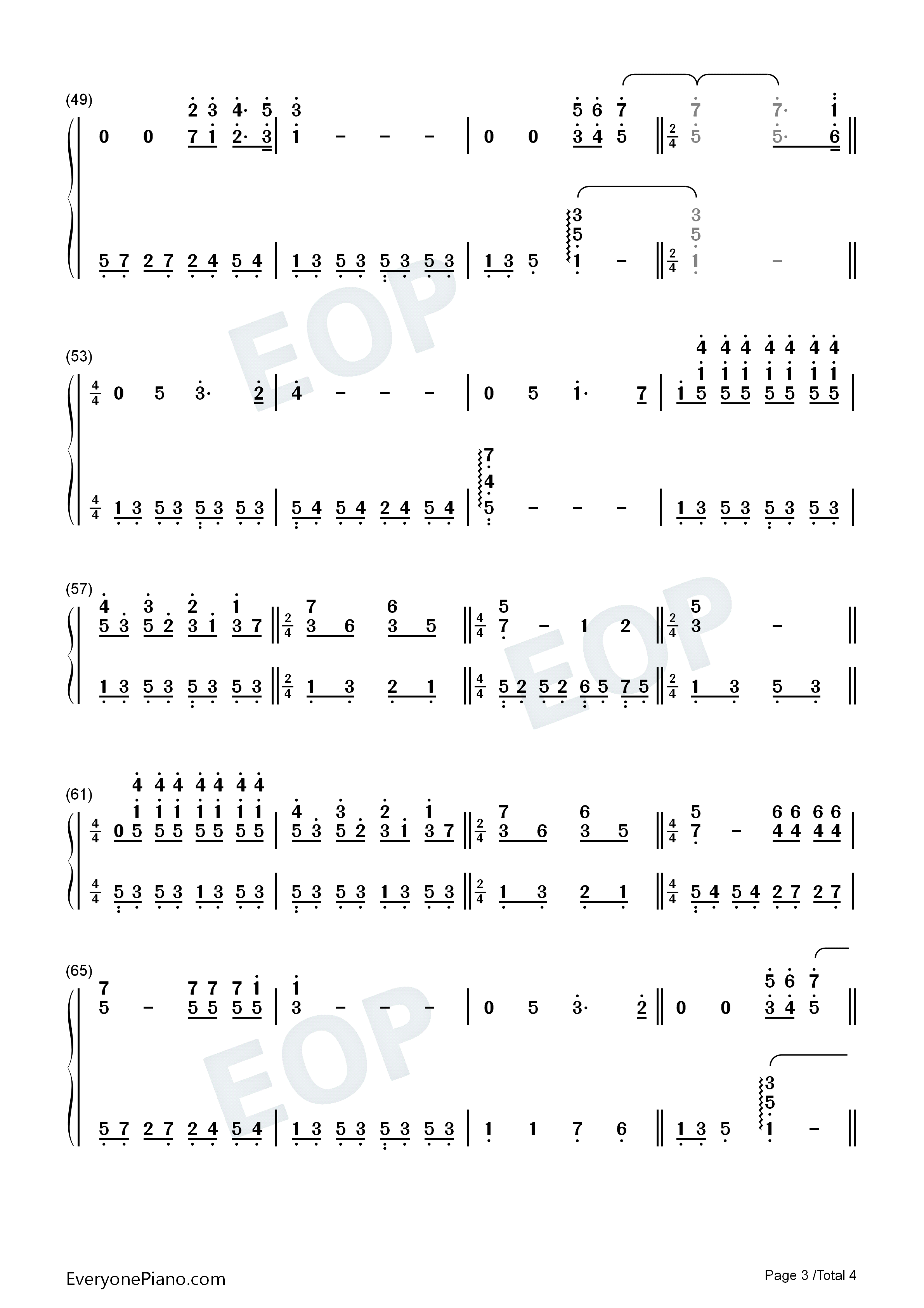 I_Have_a_Dream钢琴简谱_ABBA演唱