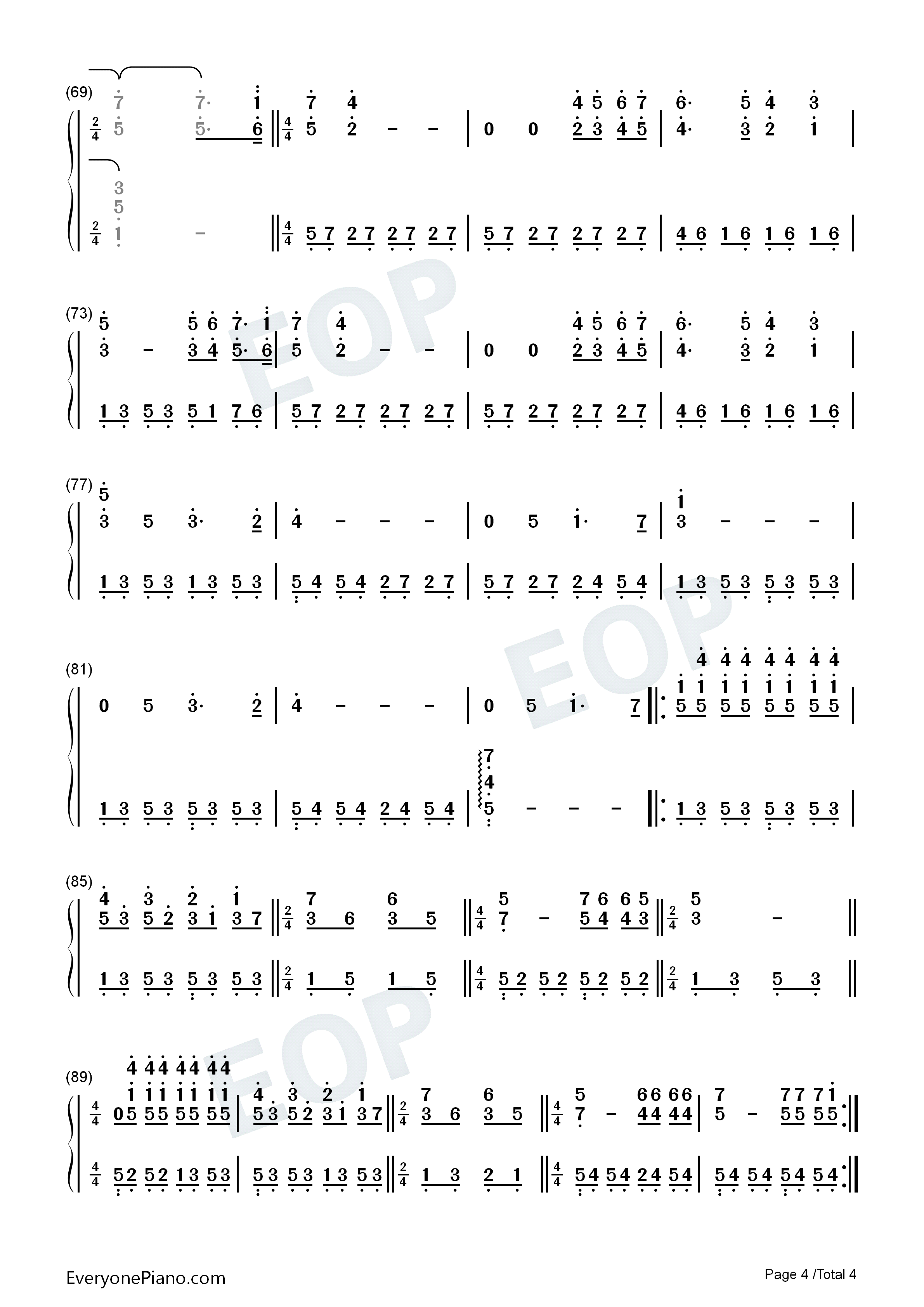 I_Have_a_Dream钢琴简谱_ABBA演唱