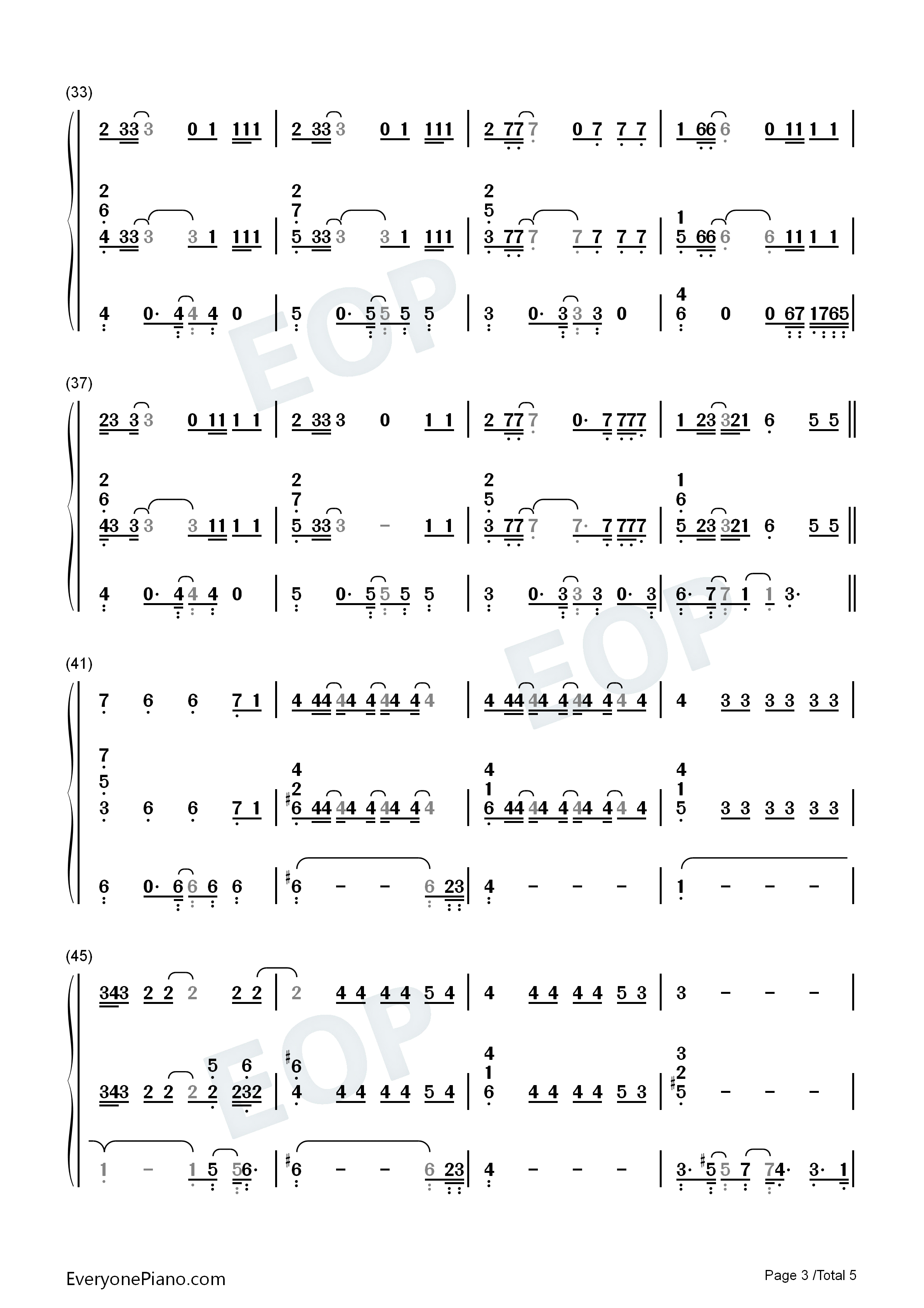 Umbrella钢琴简谱_Rihanna演唱