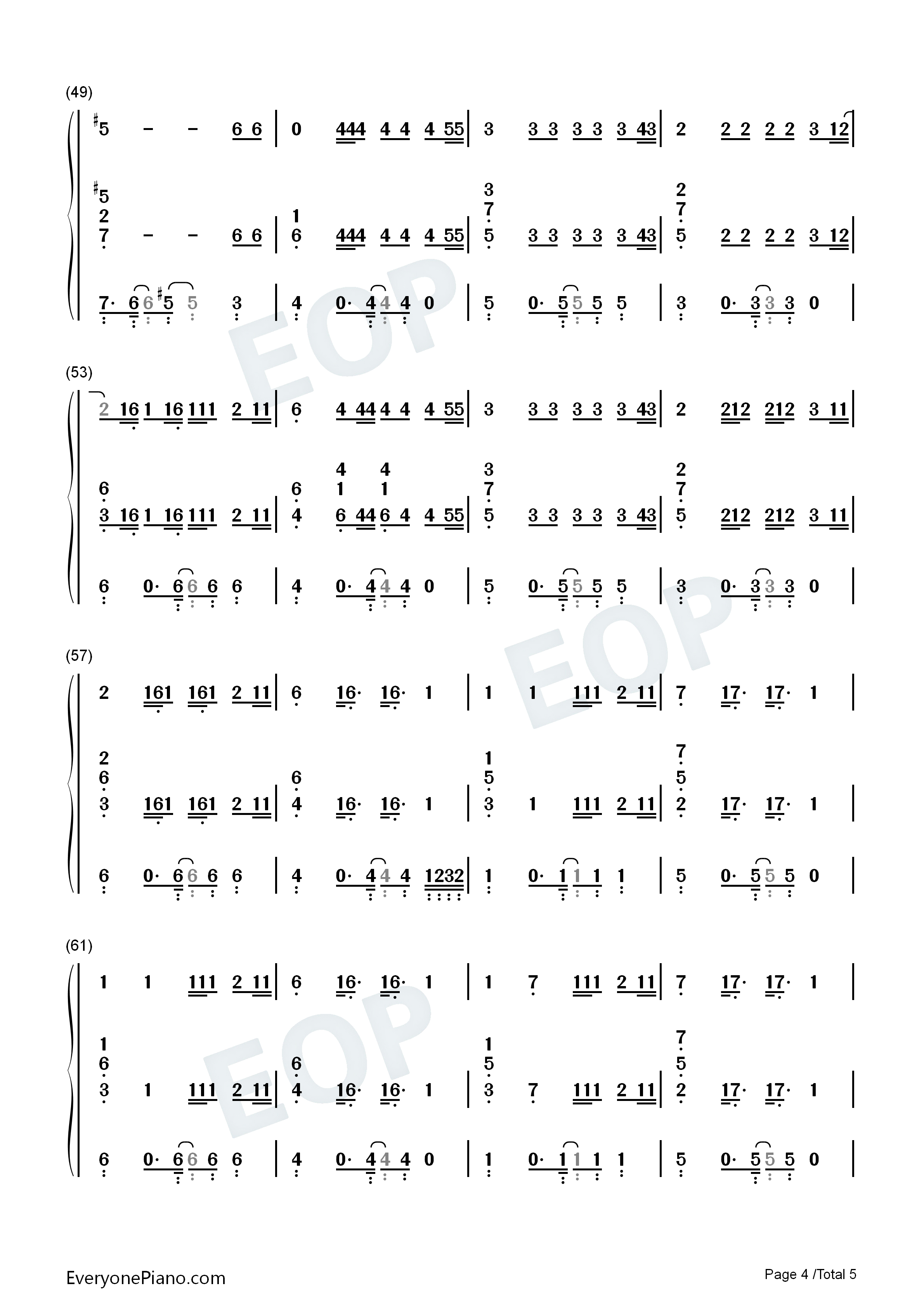 Umbrella钢琴简谱_Rihanna演唱