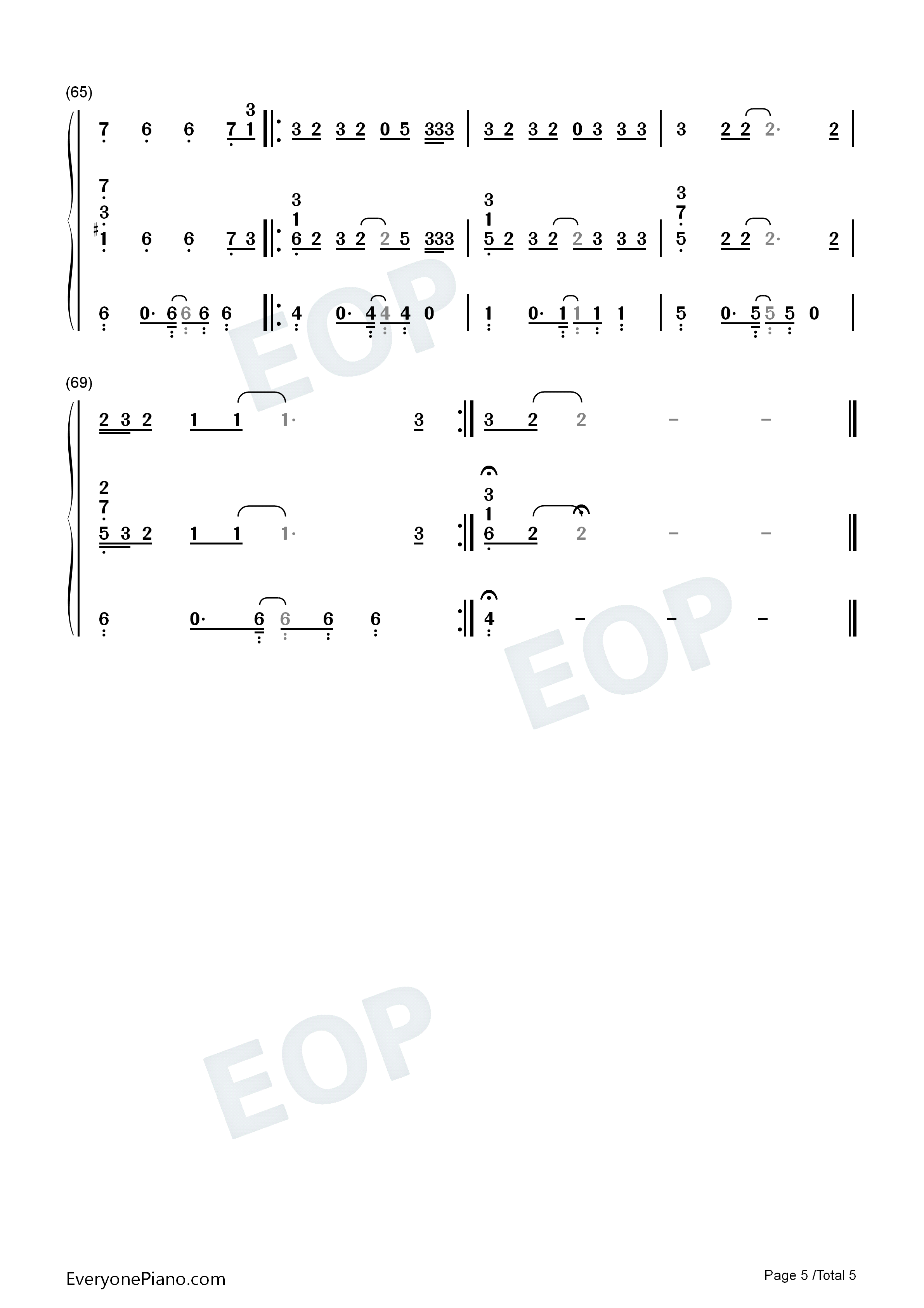 Umbrella钢琴简谱_Rihanna演唱