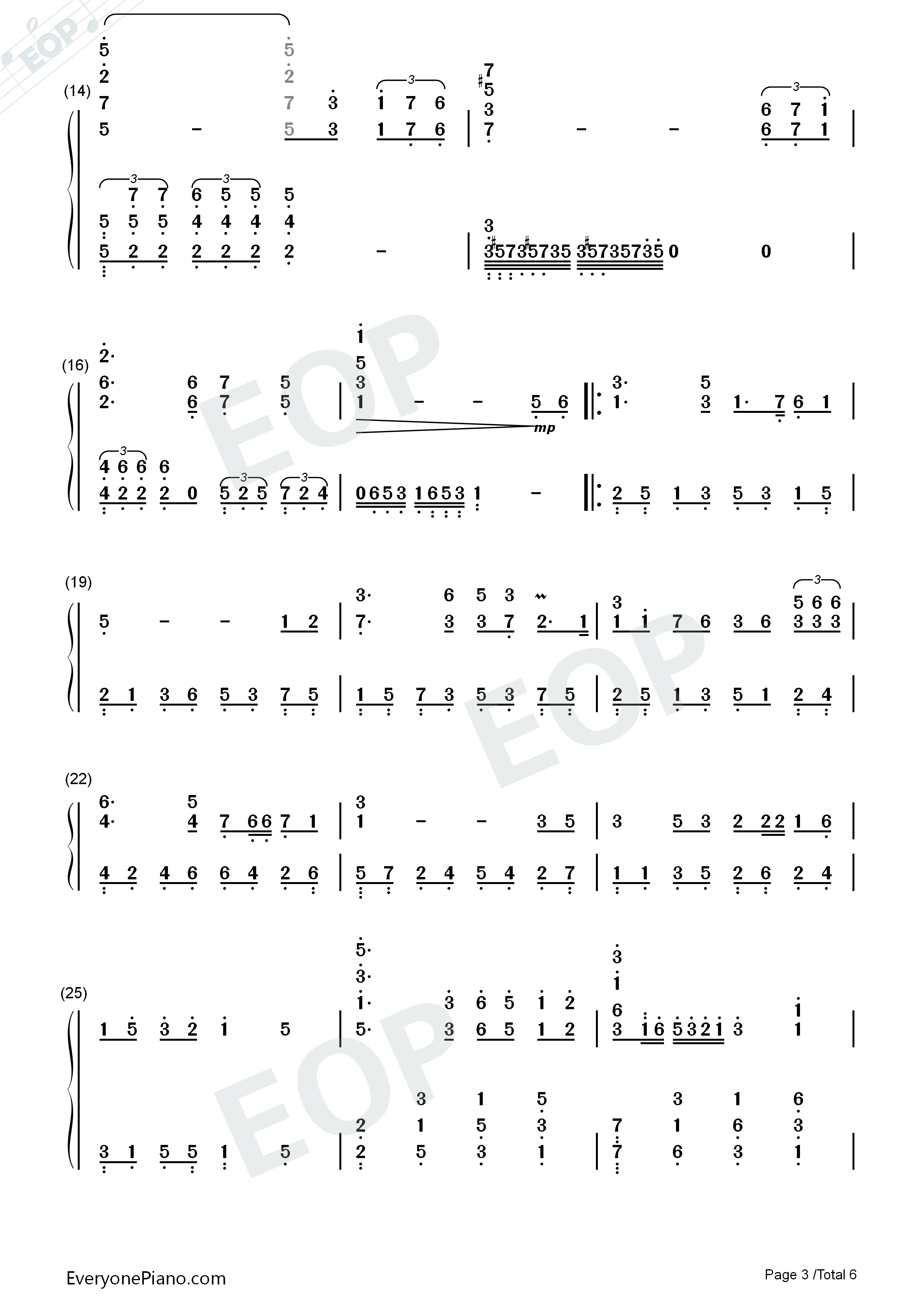 我爱你中国钢琴简谱_叶佩英演唱