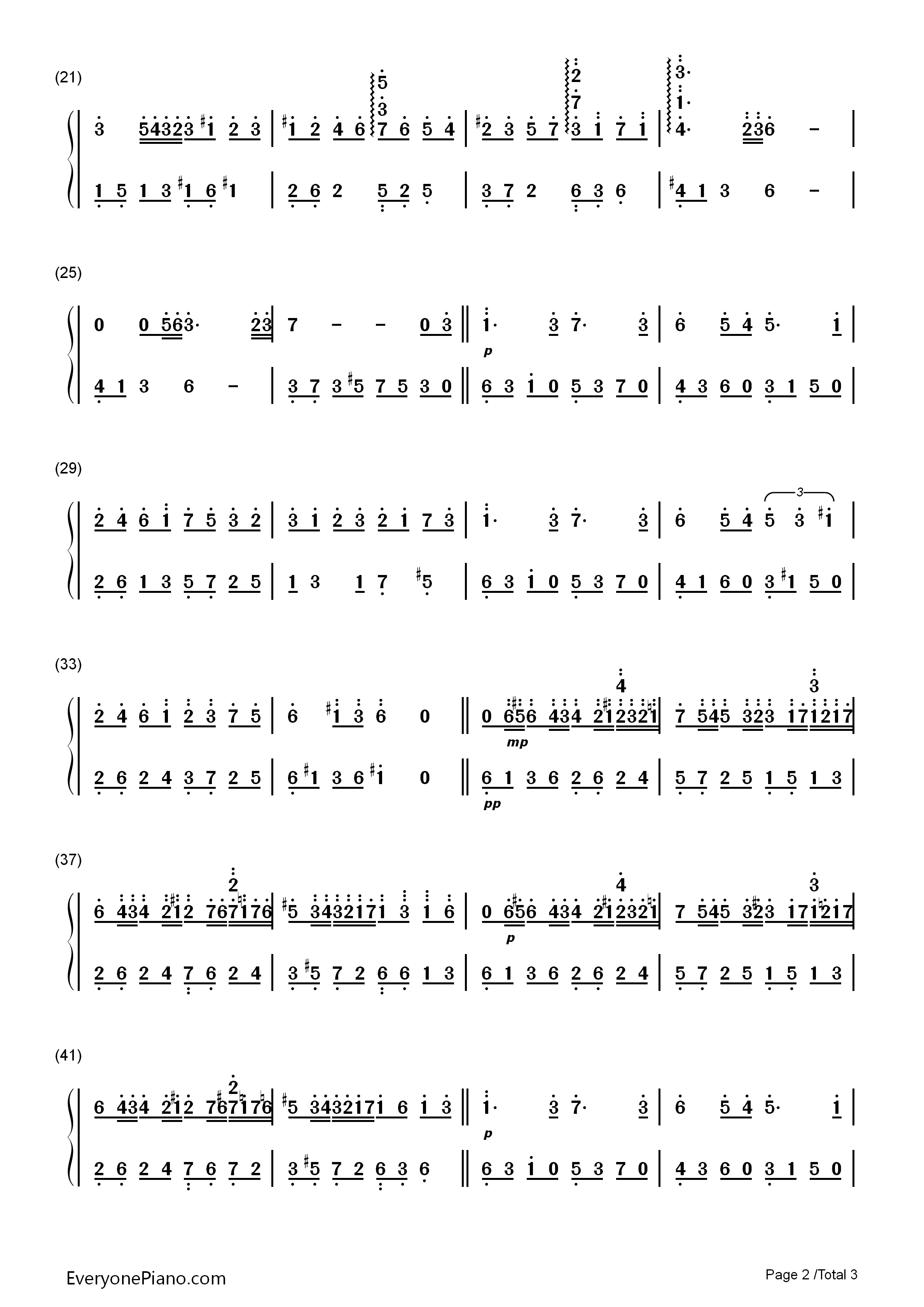 更替的四季钢琴简谱_久石让__Joe_Hisaishi_Hayao_Miyazaki演唱