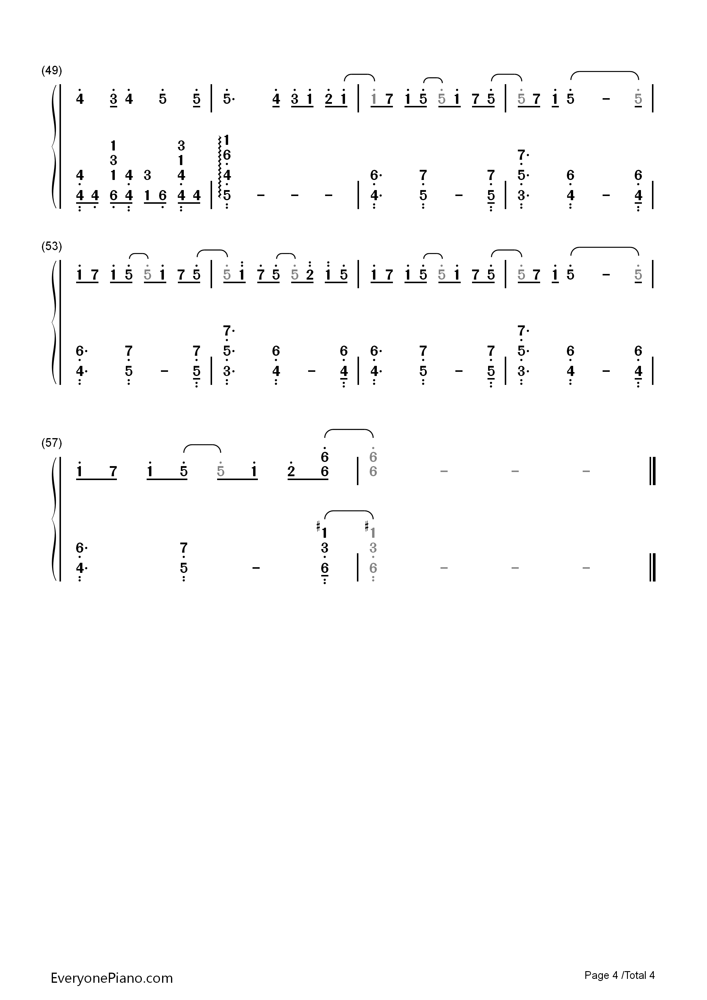 ただいま。钢琴简谱_竹达彩奈演唱