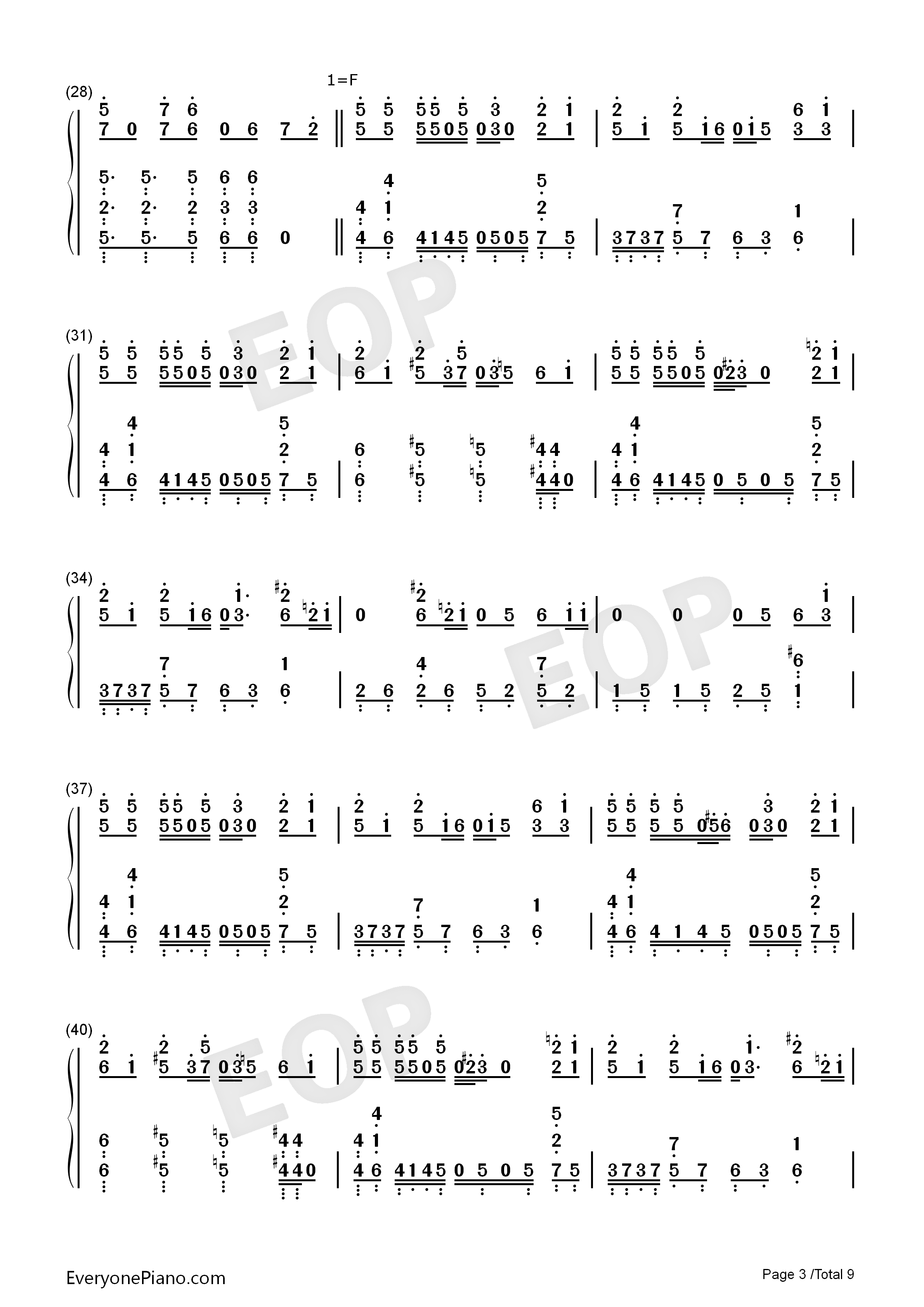 夕景イエスタデイ钢琴简谱_じん_(自然の敌P)演唱