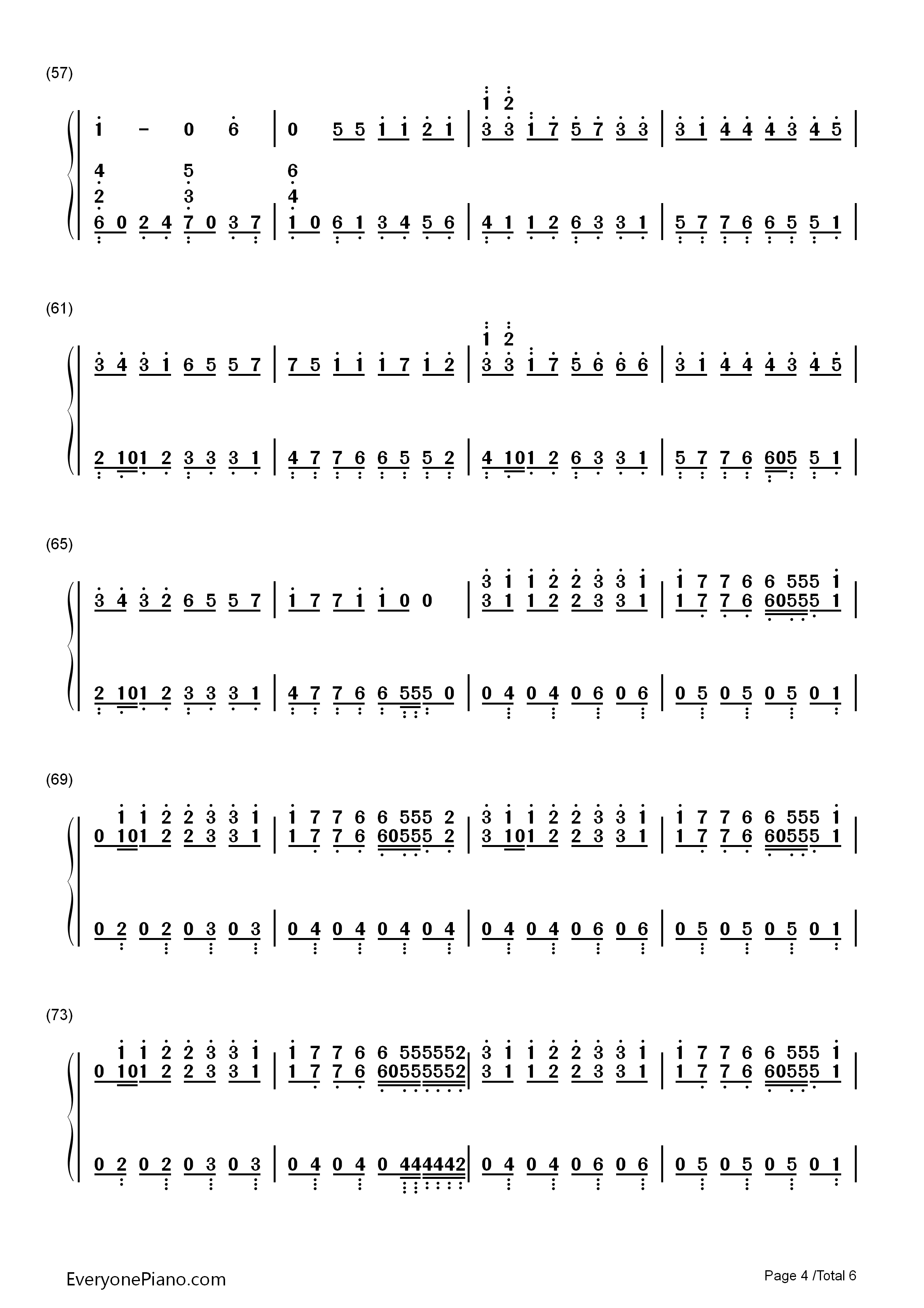 Summer钢琴简谱_Calvin_Harris演唱