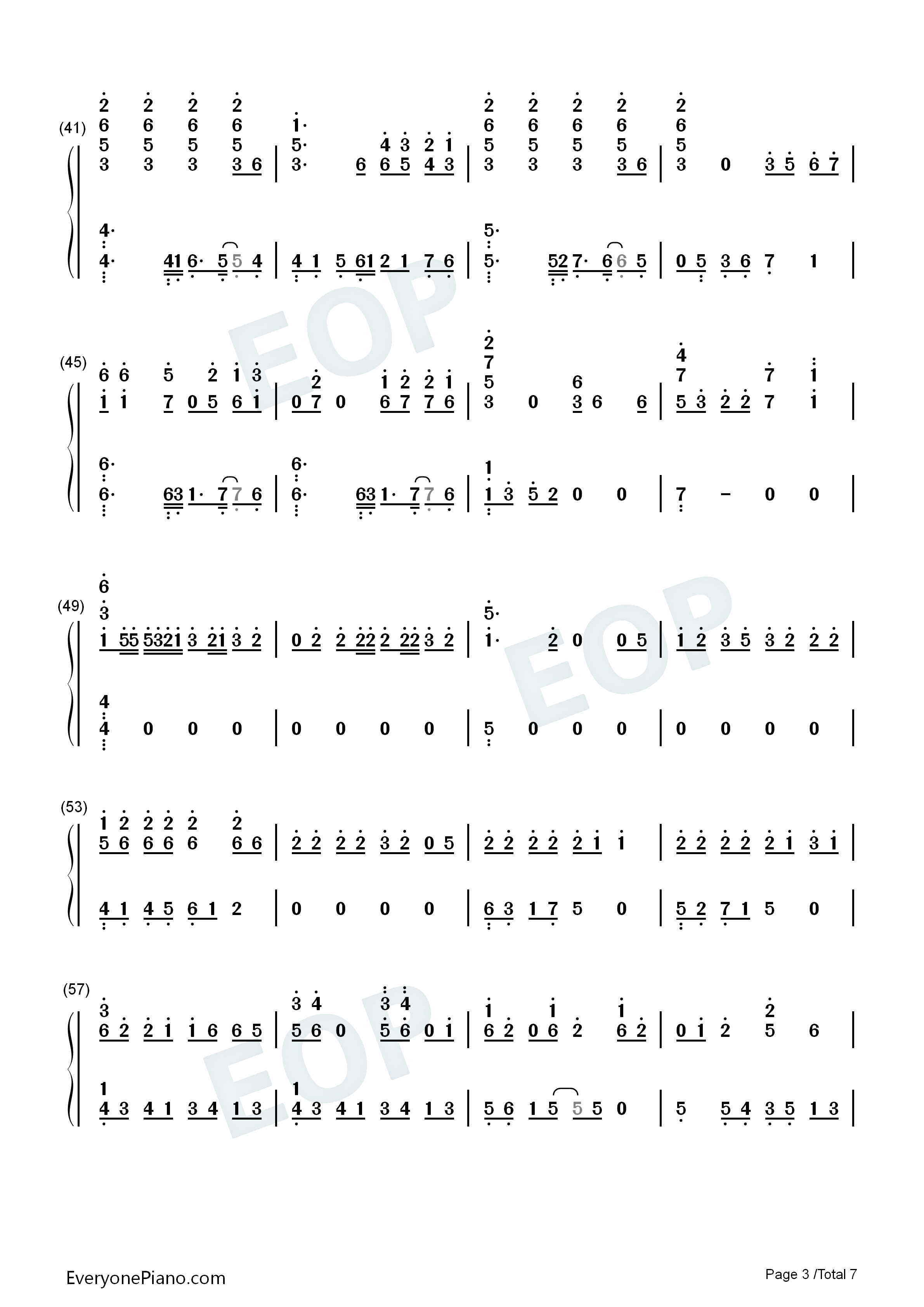 Moonlight钢琴简谱_EXO演唱