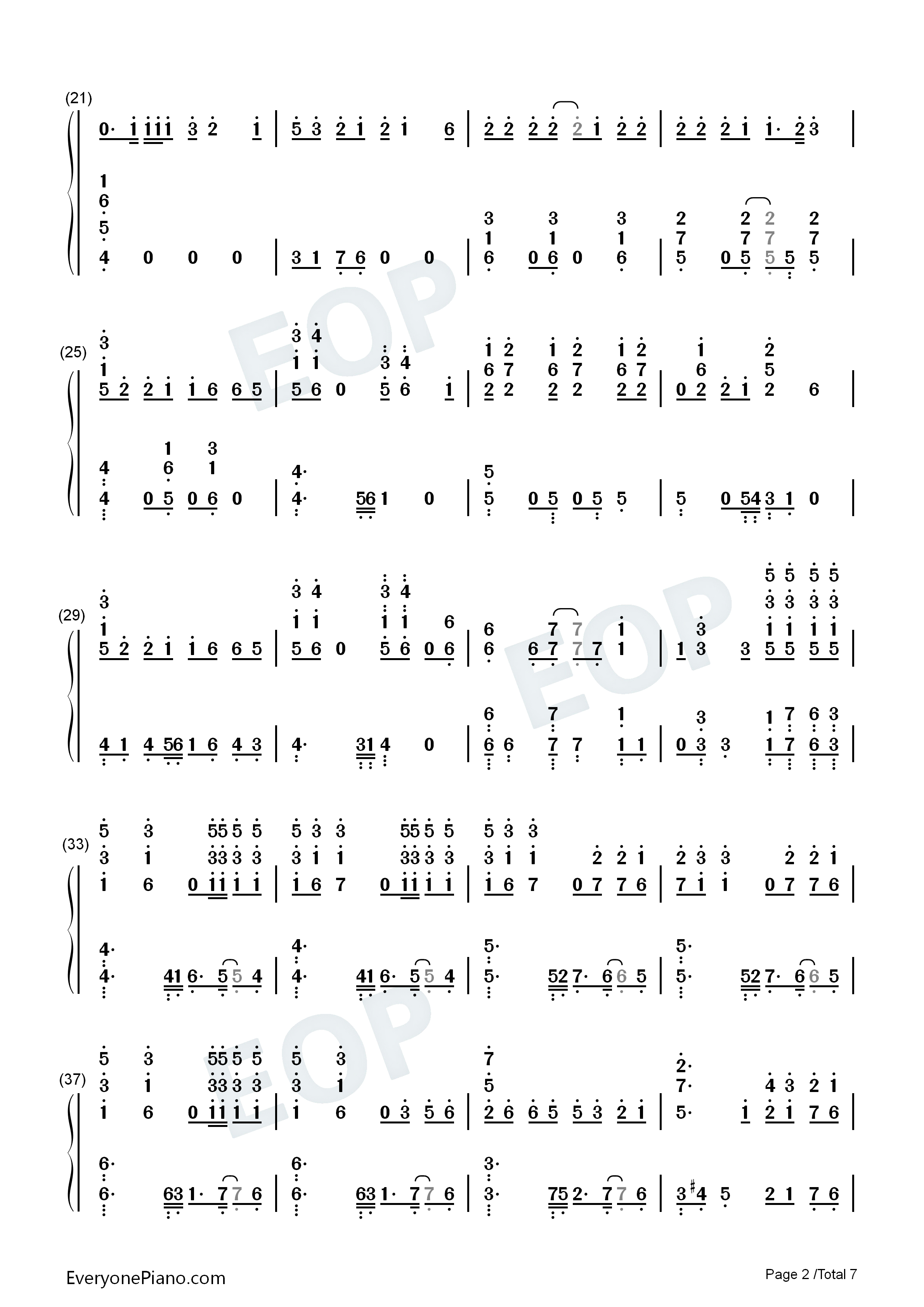 Moonlight钢琴简谱_EXO演唱