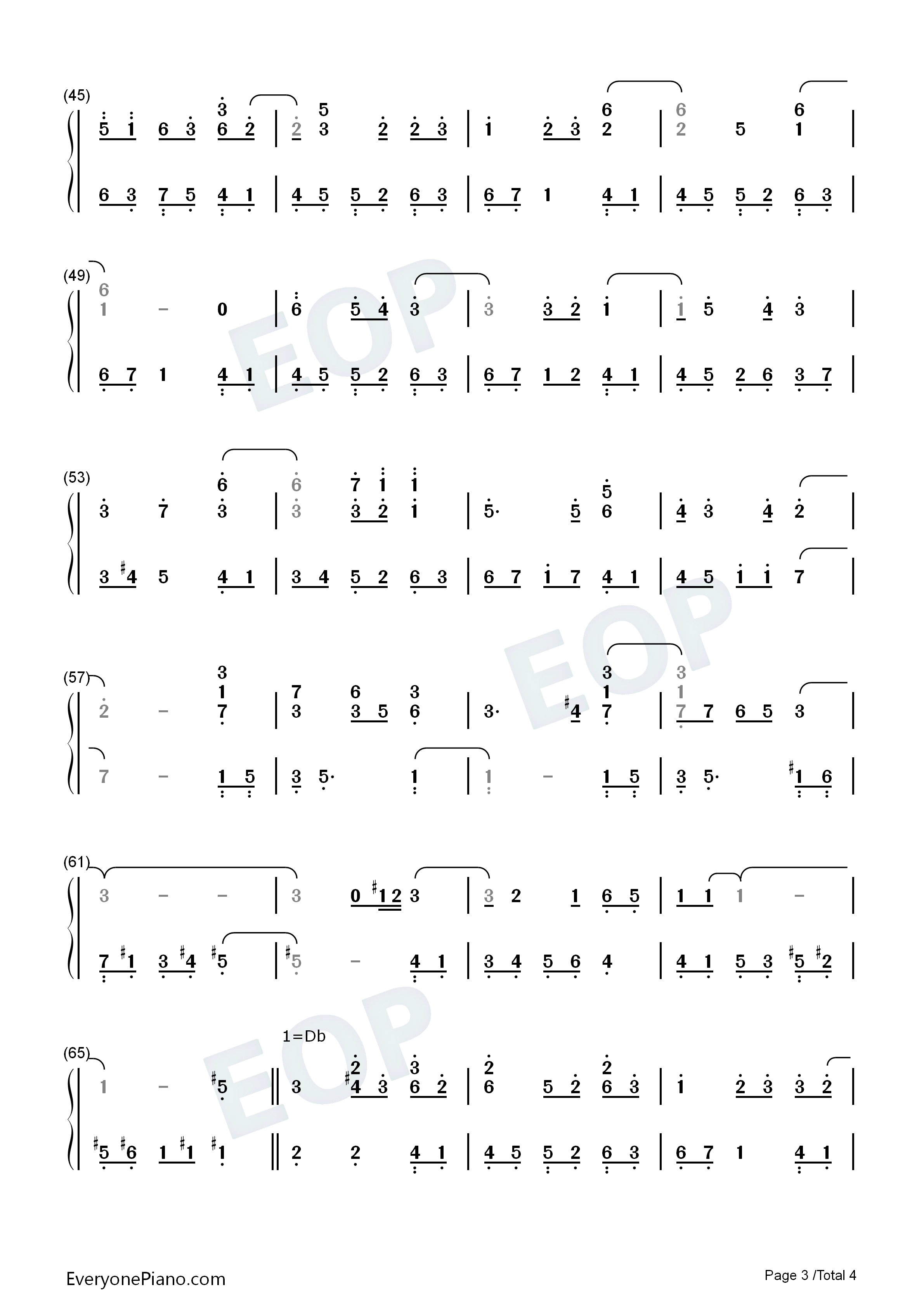 生まれてきてくれてありがとう钢琴简谱_海猫鸣泣之时EP6演唱