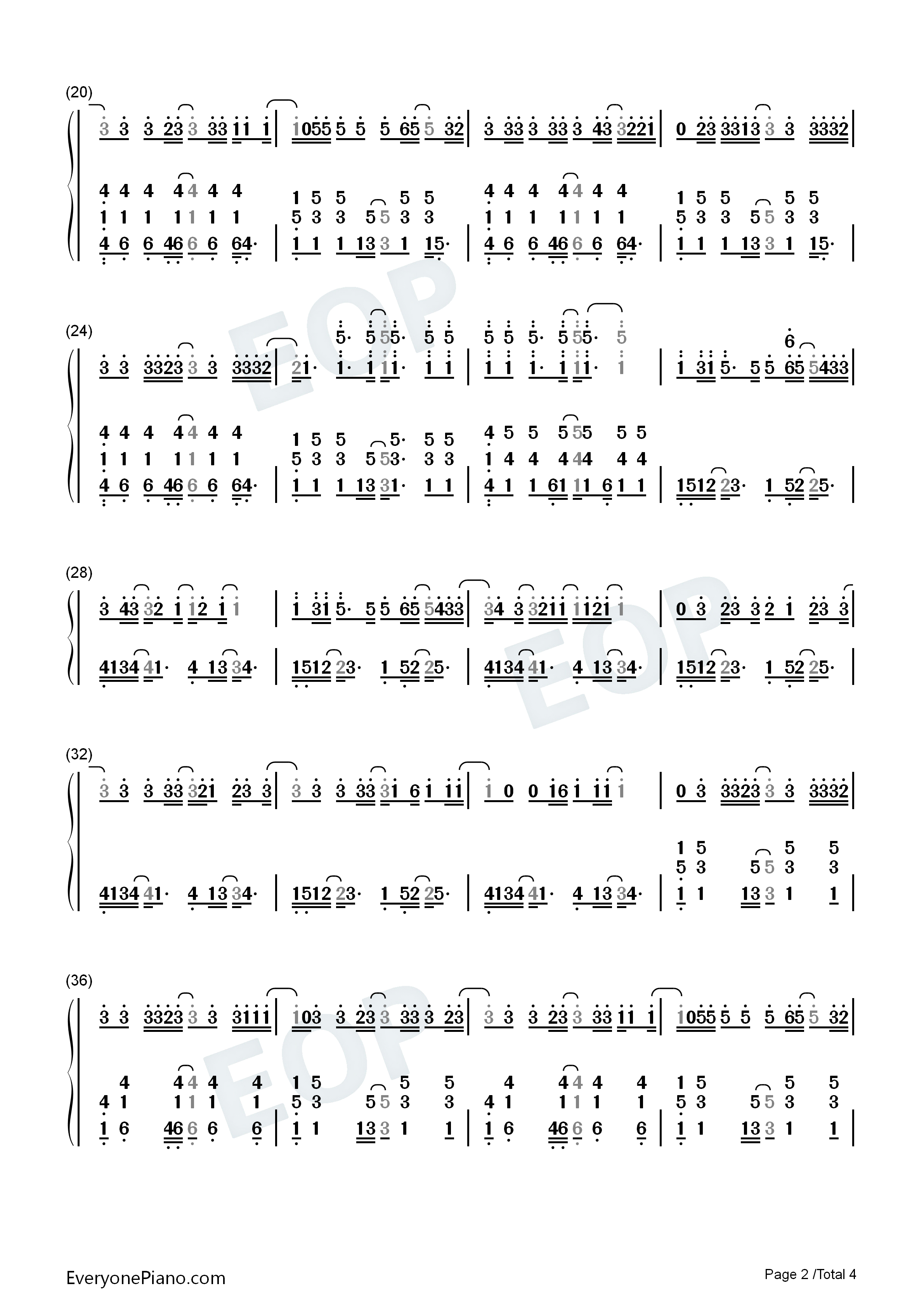 Bumpin'_the_Night钢琴简谱_Florida_Georgia_Line演唱