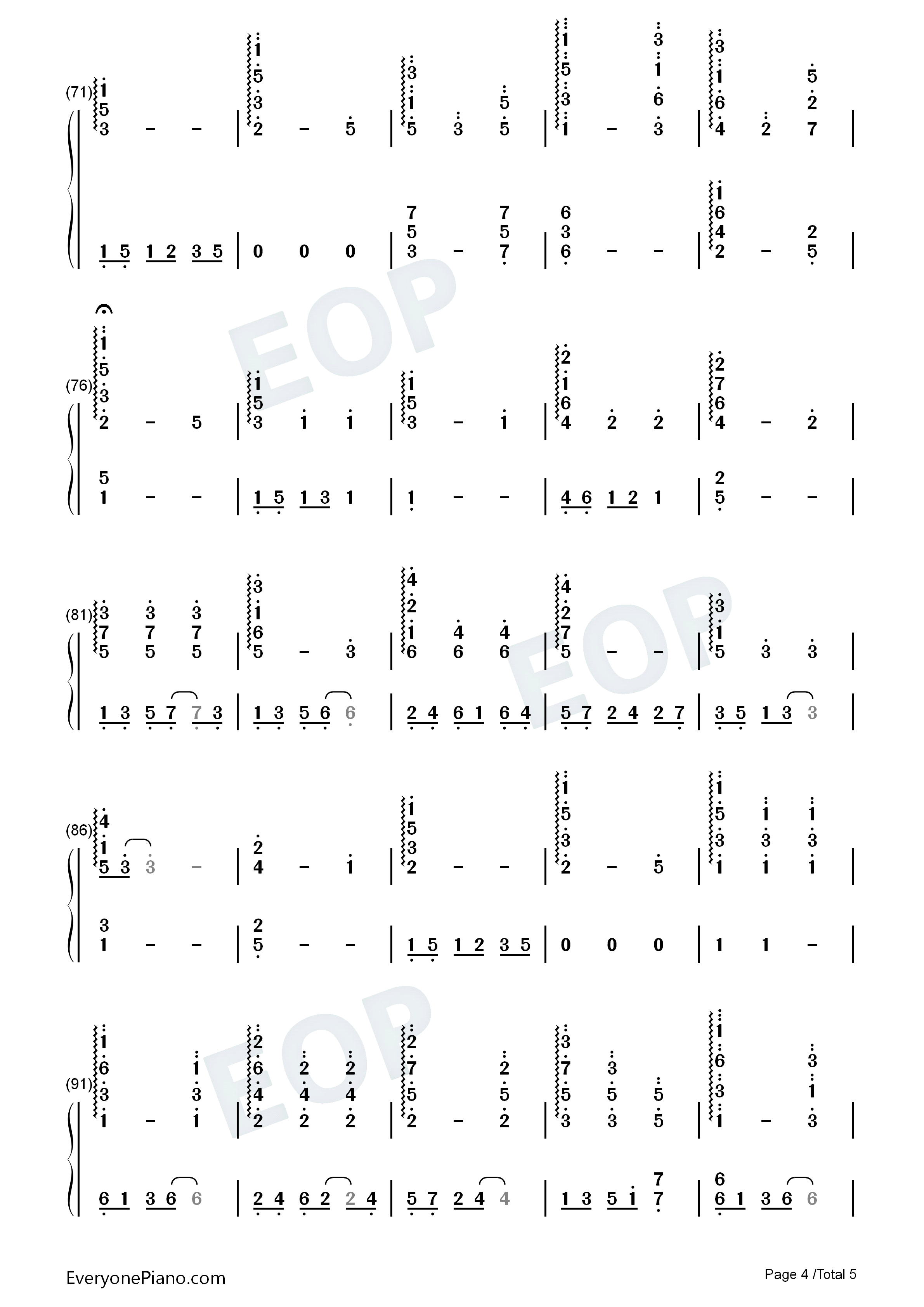さくらんぼの実る顷钢琴简谱_加藤登纪子演唱