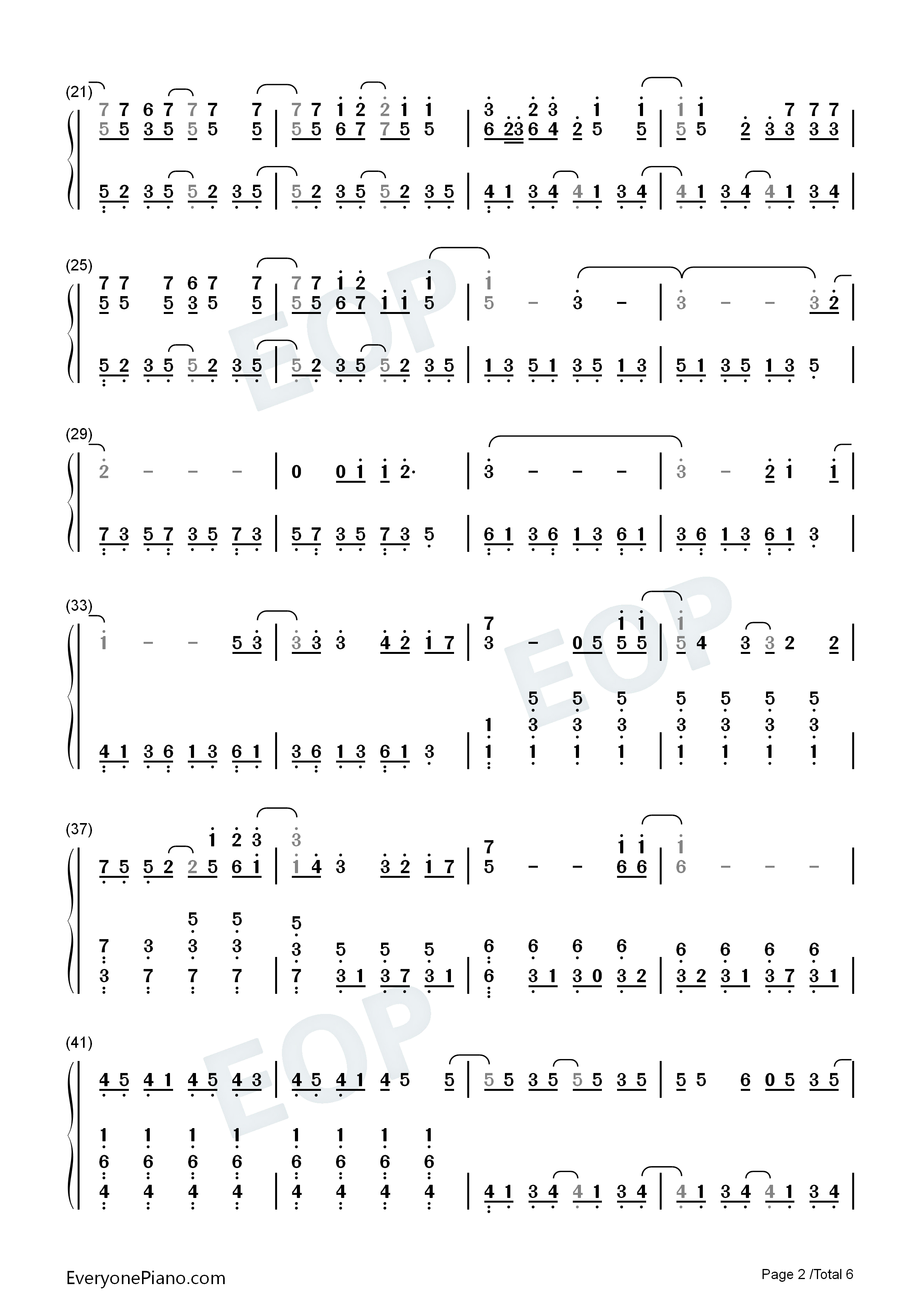 Something_in_the_Water钢琴简谱_Carrie_Underwood演唱