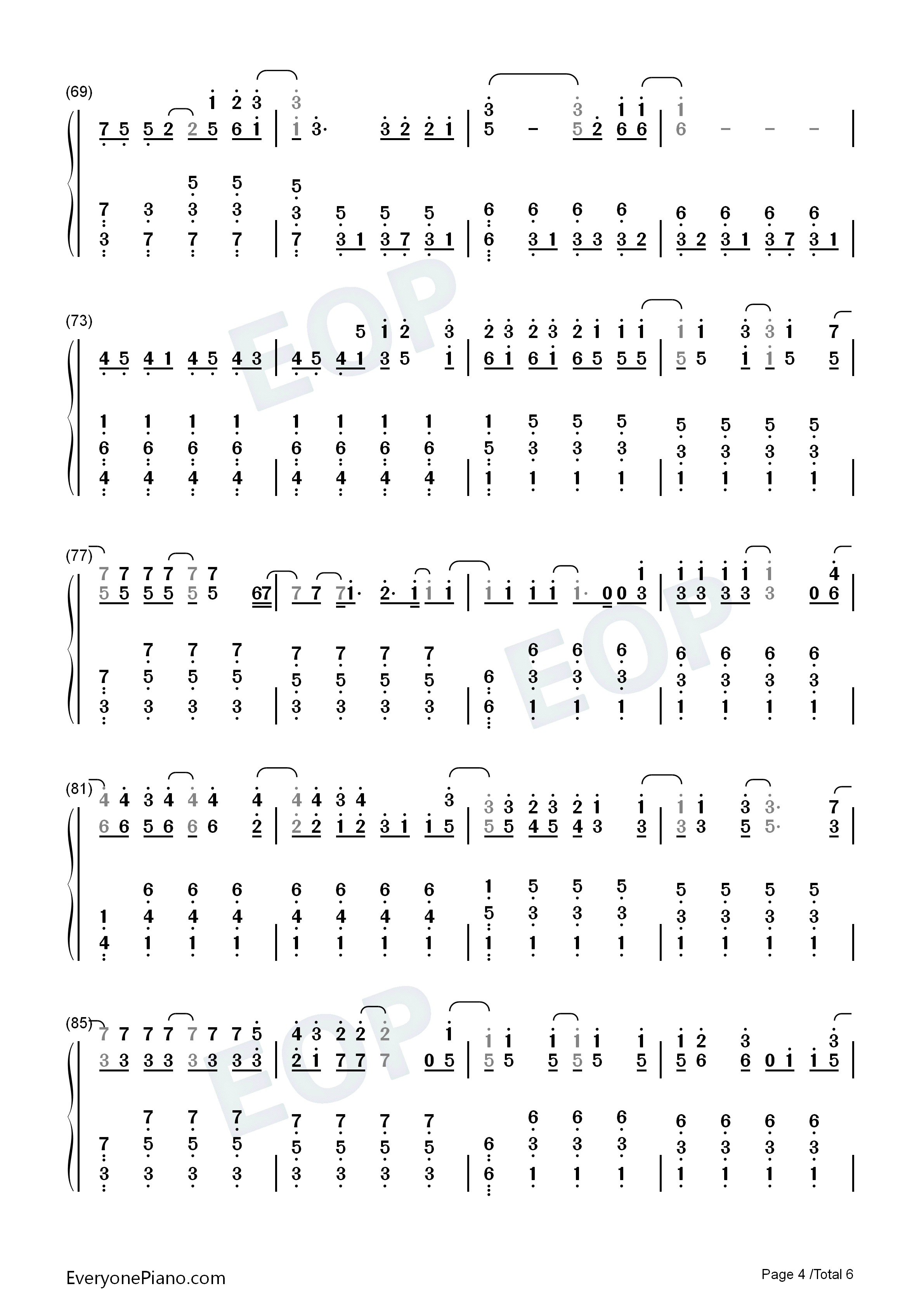 Something_in_the_Water钢琴简谱_Carrie_Underwood演唱