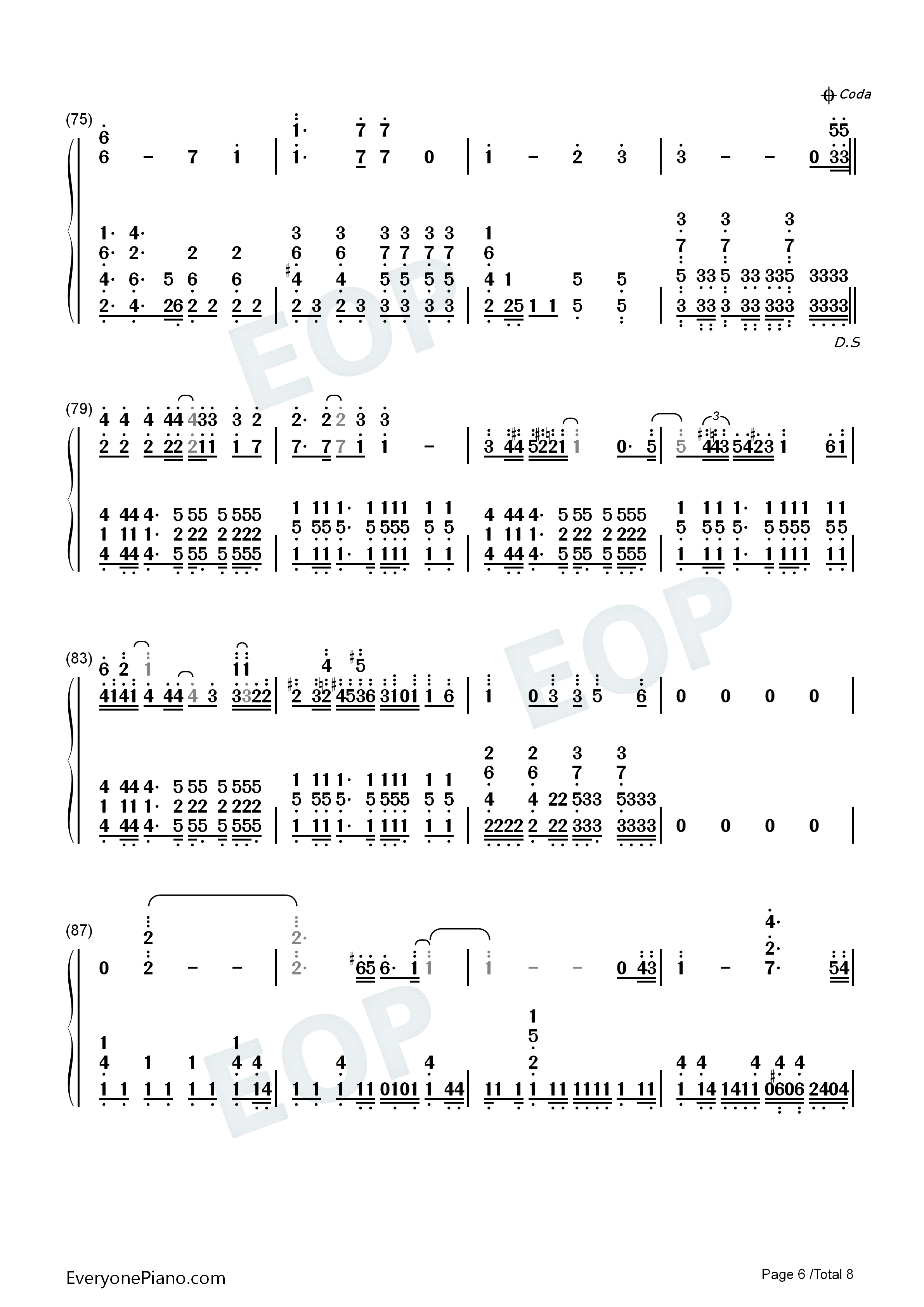 BEYOND_THE_TIME钢琴简谱_TM_NETWORK演唱