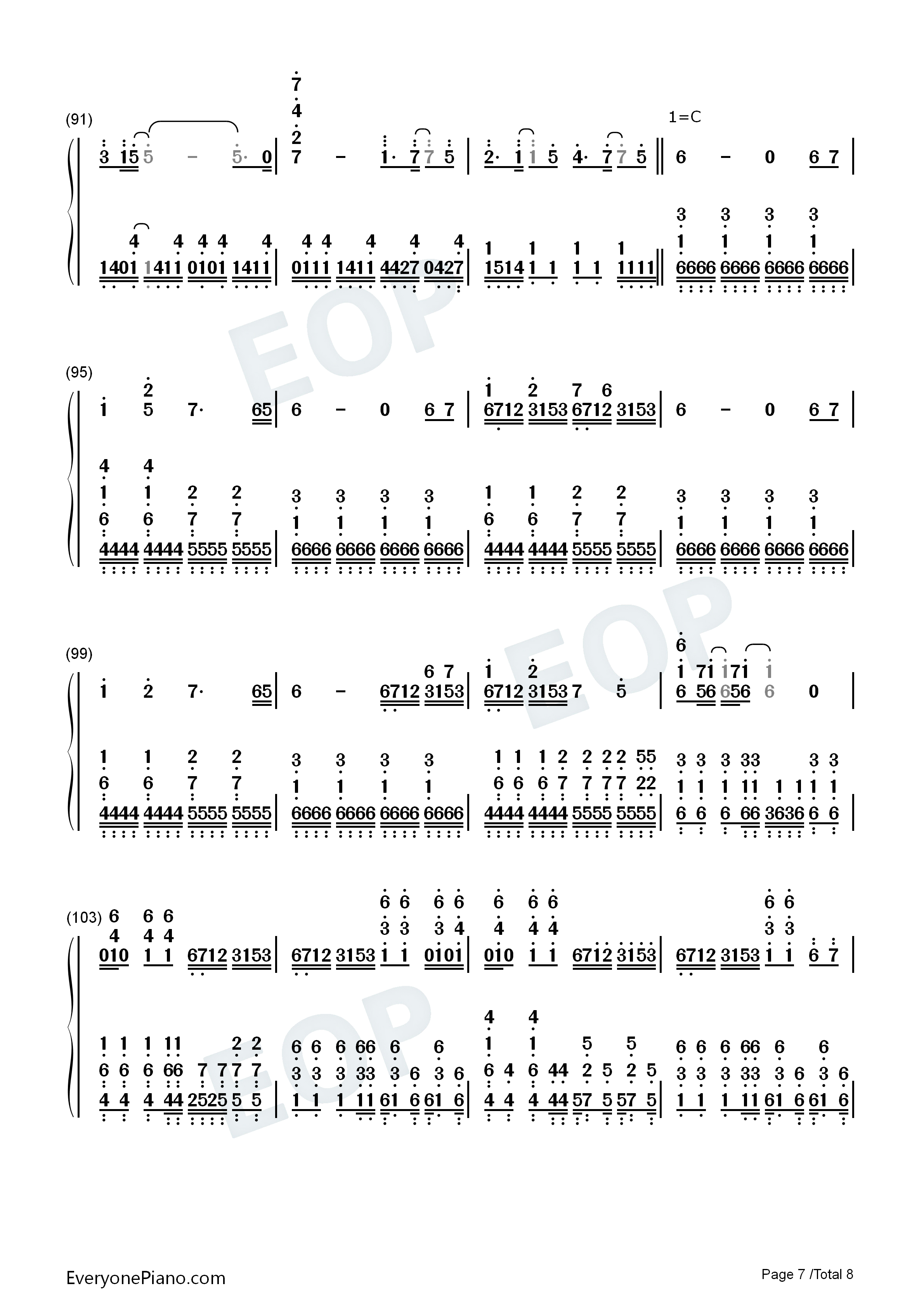 BEYOND_THE_TIME钢琴简谱_TM_NETWORK演唱