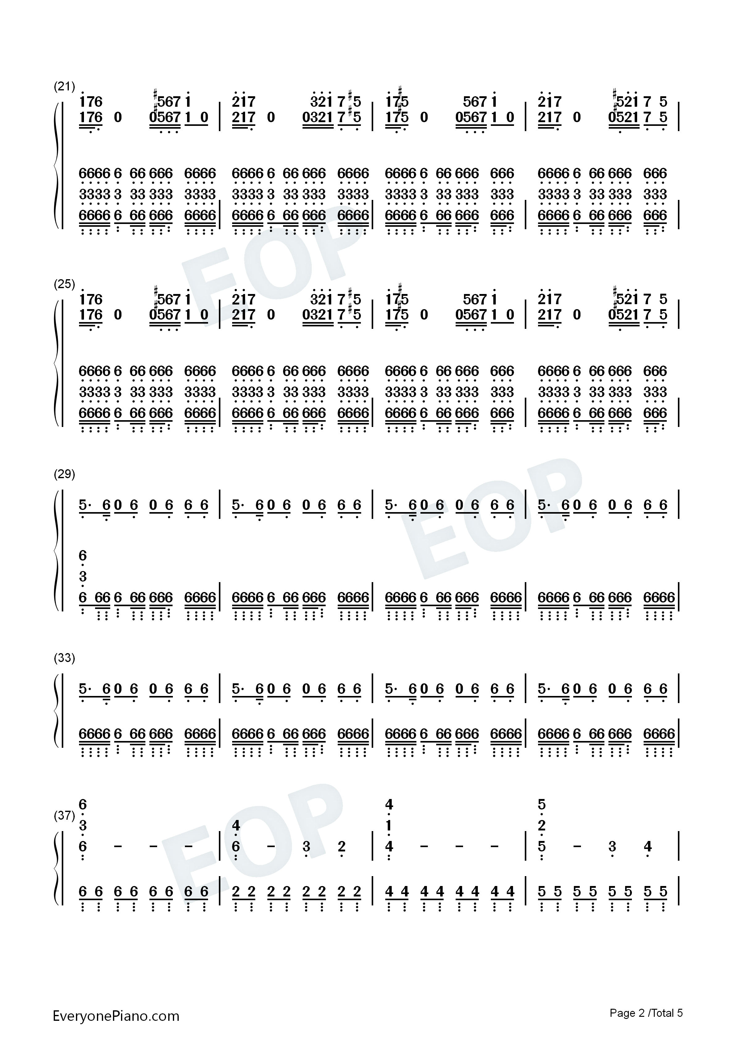 Mein_Herz_Brennt钢琴简谱_Rammstein演唱