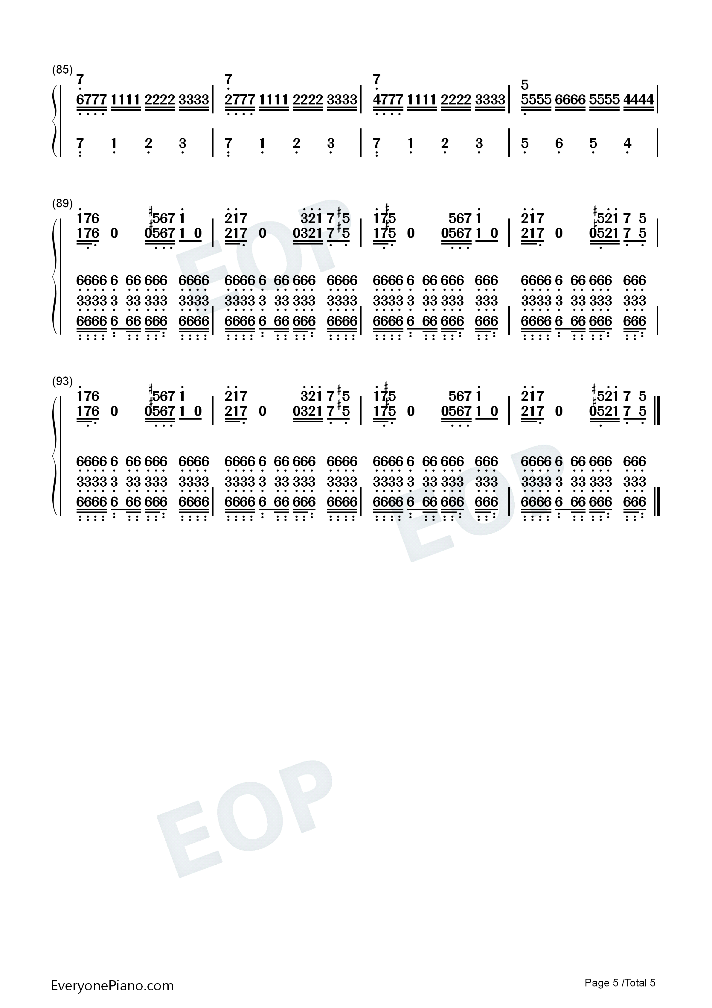 Mein_Herz_Brennt钢琴简谱_Rammstein演唱