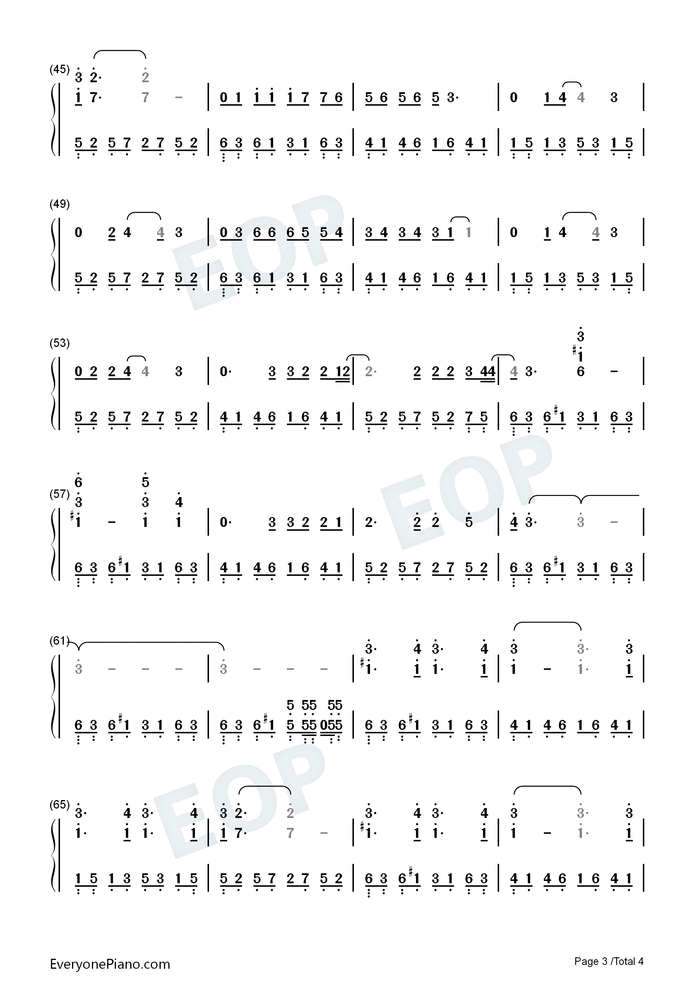 Crawling钢琴简谱_Linkin_Park演唱