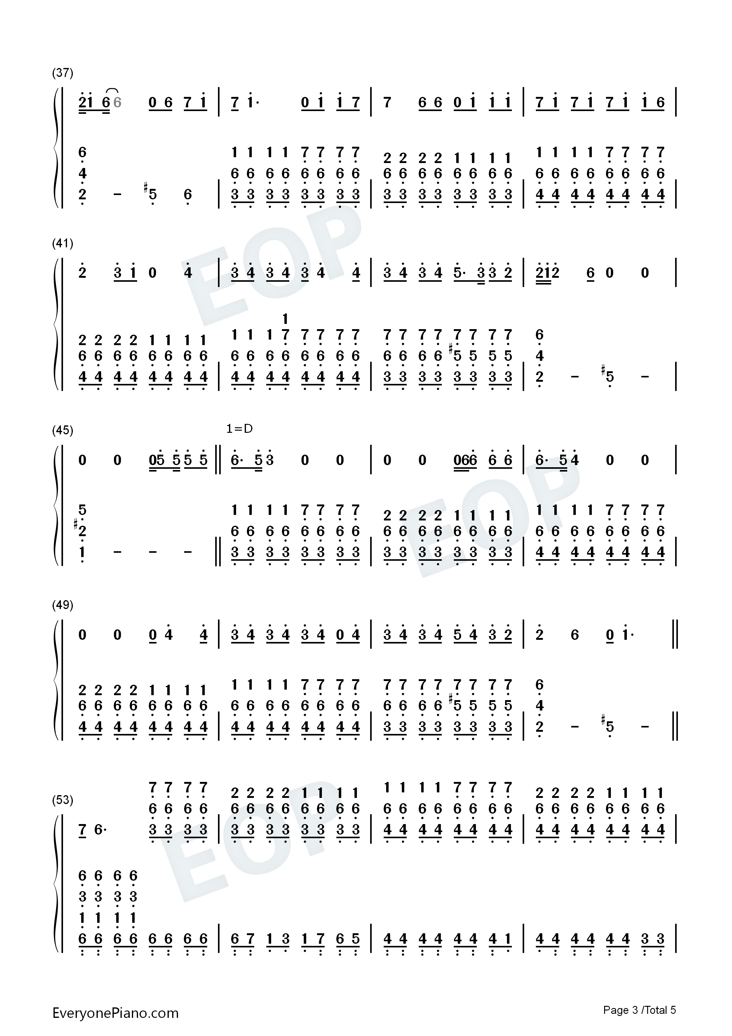 The_Show_Must_Go_On钢琴简谱_Queen演唱