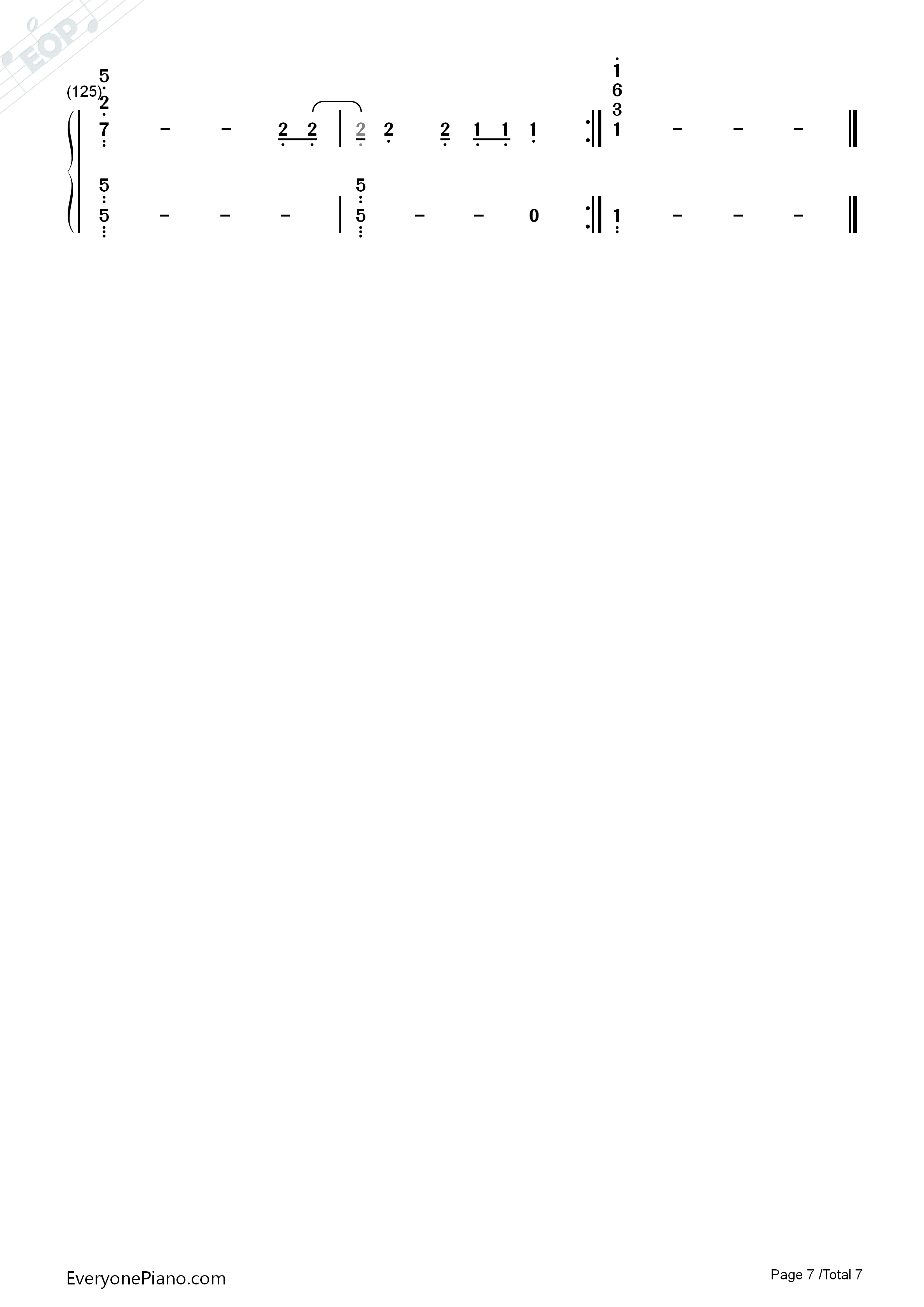 Begin_Again钢琴简谱_Taylor_Swift演唱