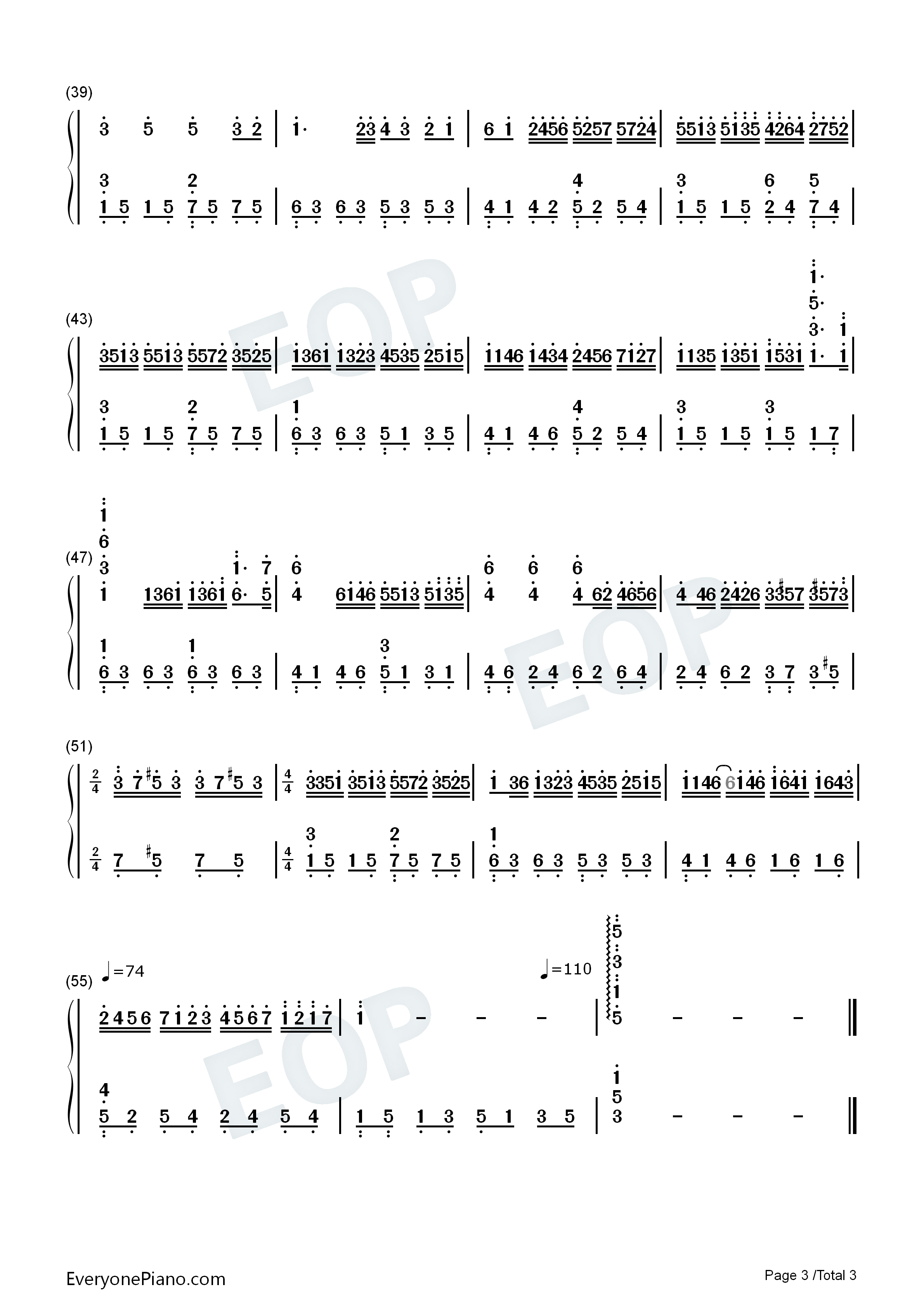 As_the_Deer钢琴简谱_Martin_J._Nystrom演唱