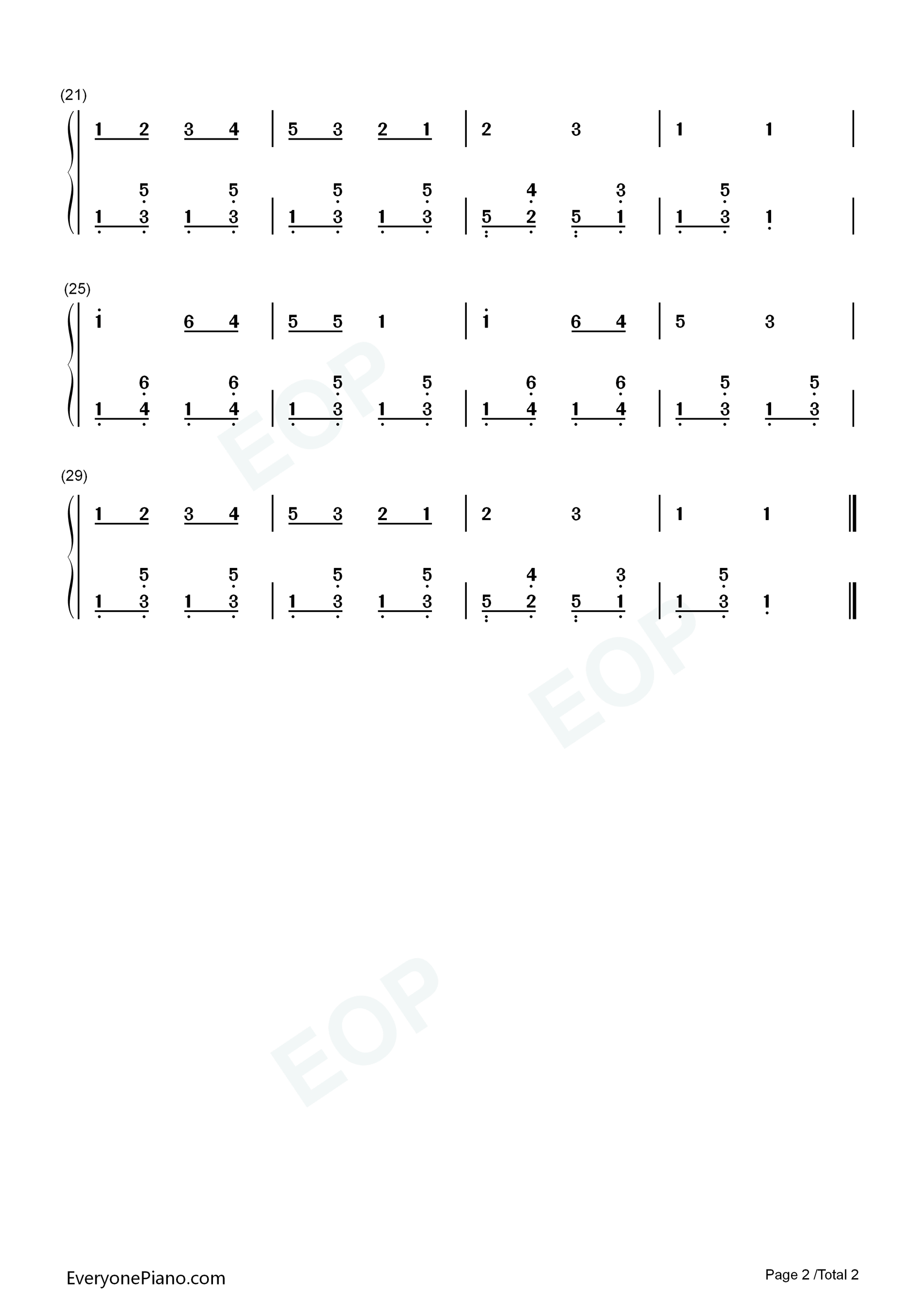 小红帽钢琴简谱_巴西儿歌演唱