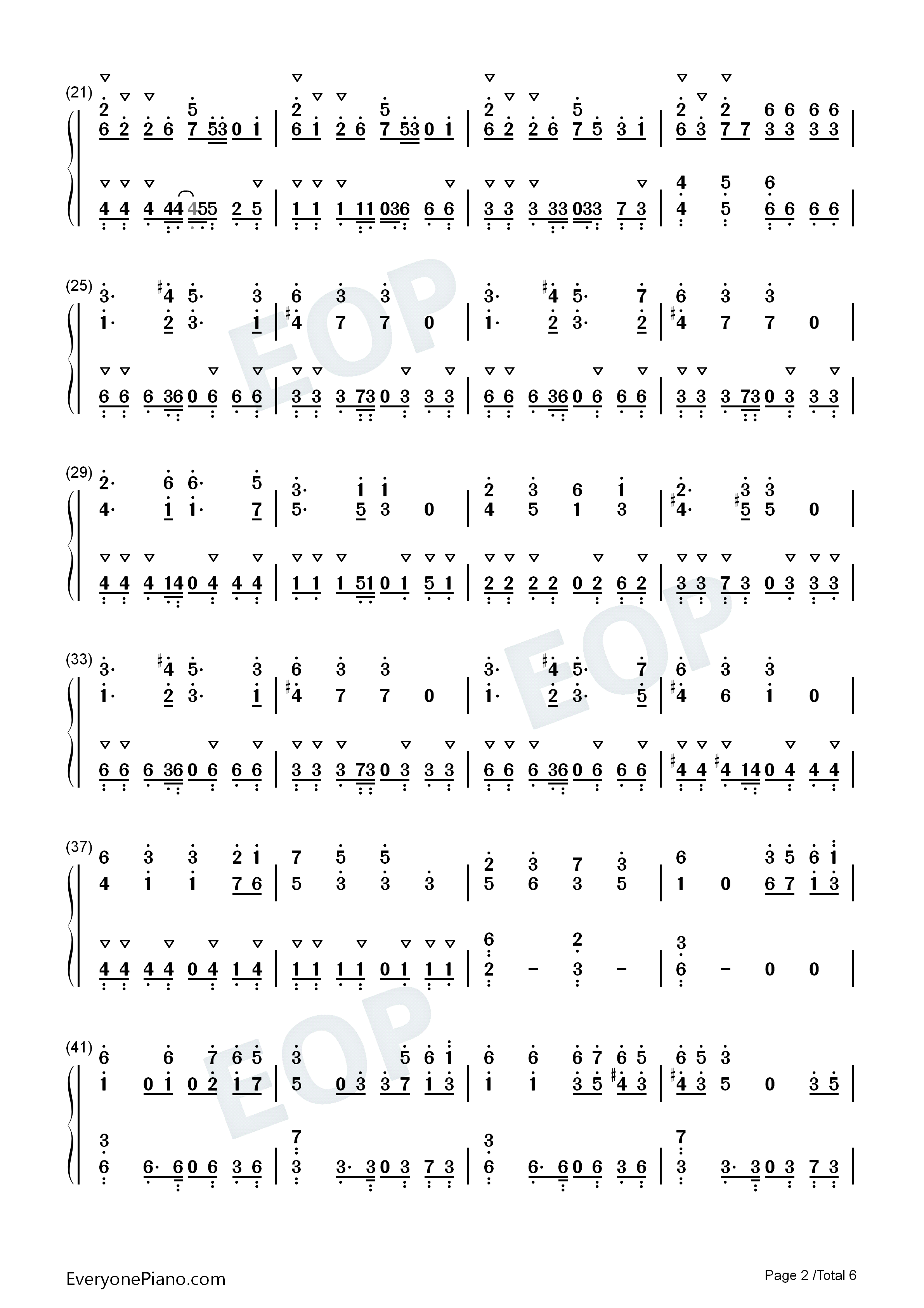 レーザービーム钢琴简谱_Perfume演唱