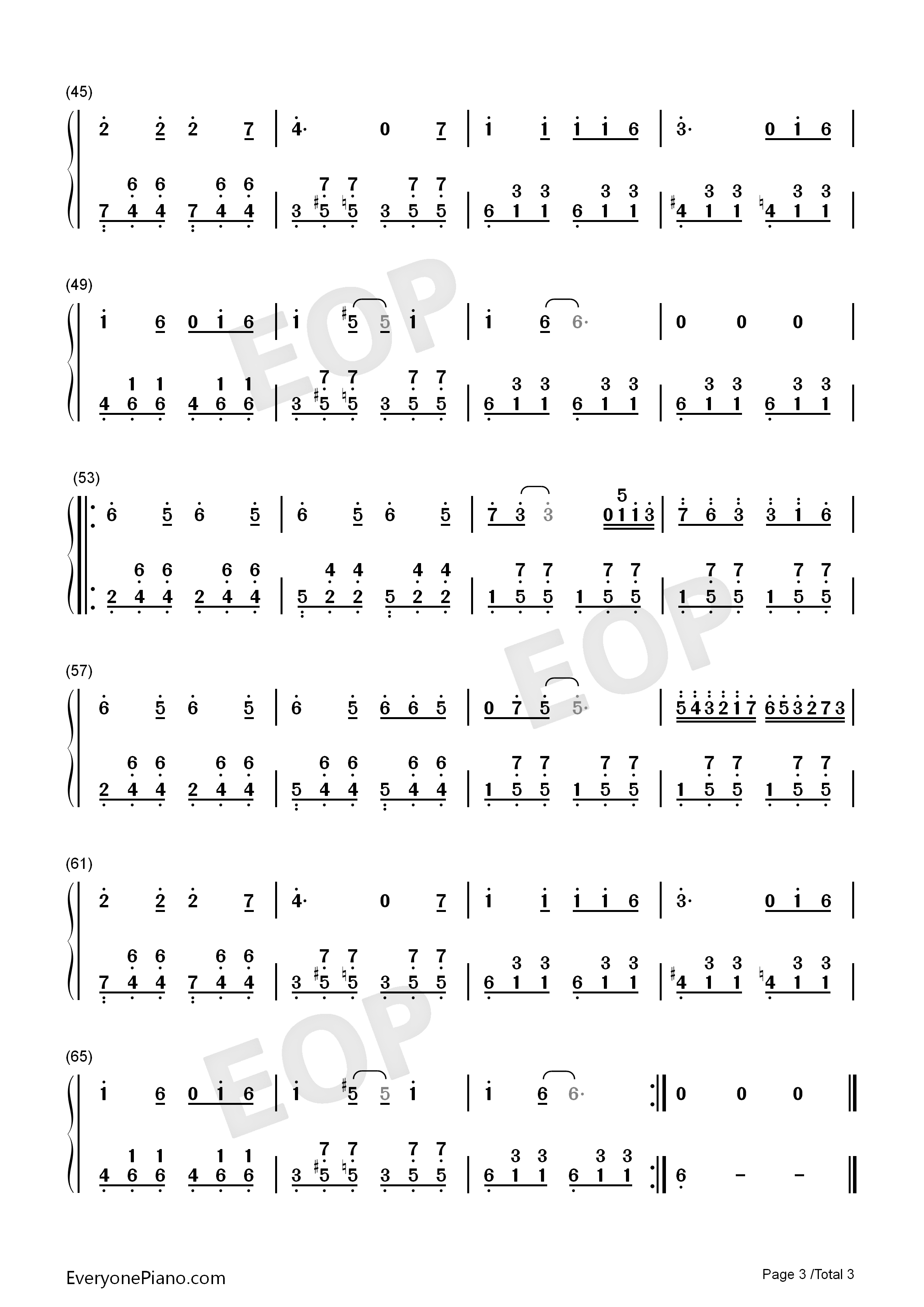 我要我们在一起钢琴简谱_杨宗纬__范晓萱演唱