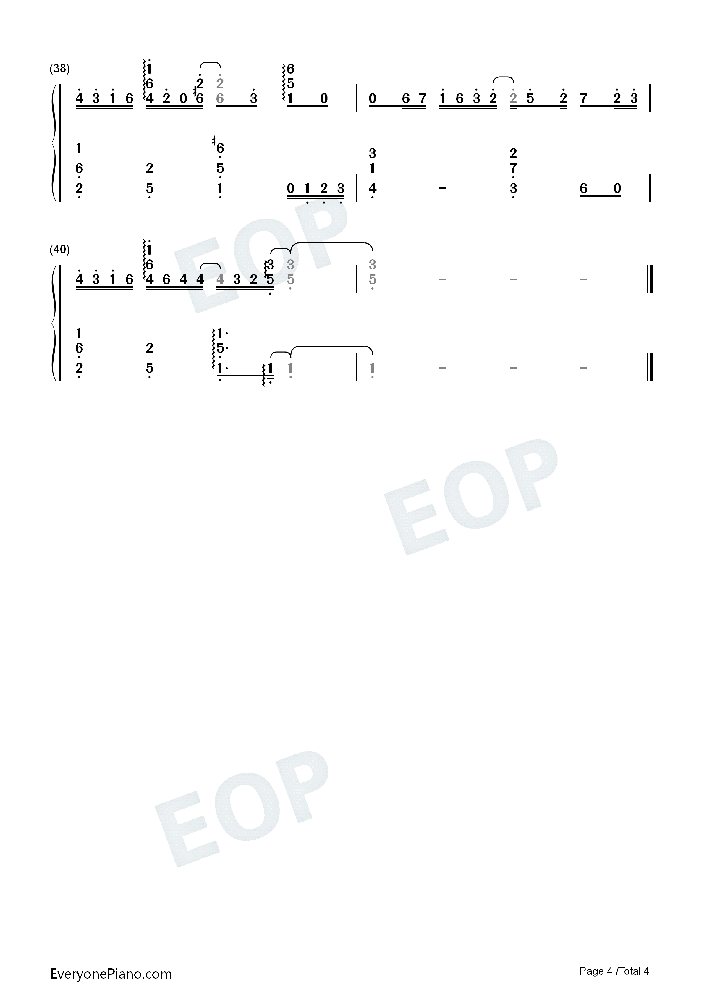 Say_You_Love_Me钢琴简谱_Patti_Austin演唱