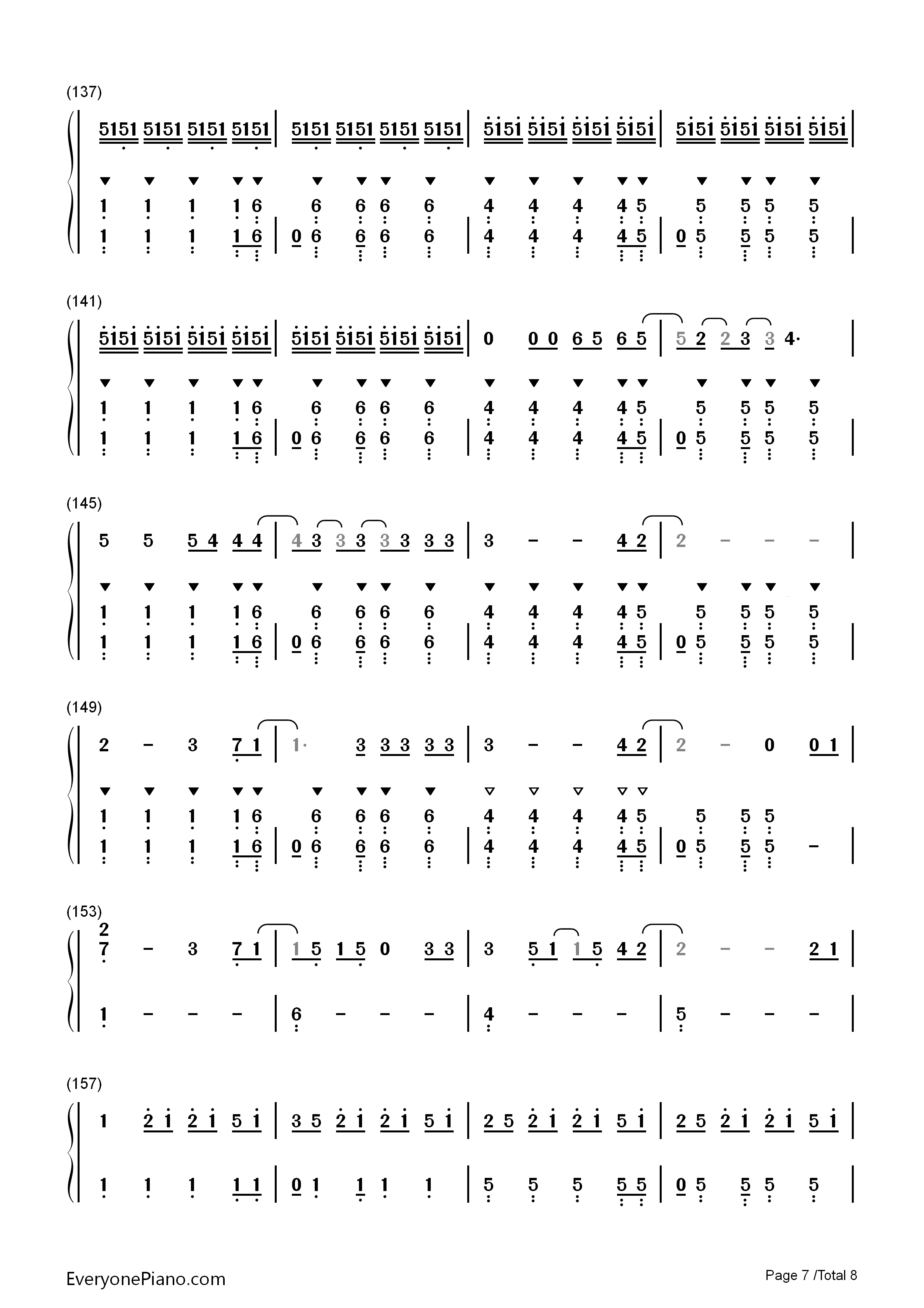 Love_Story_Meets_Viva_La_Vida钢琴简谱_The_Piano_Guys演唱