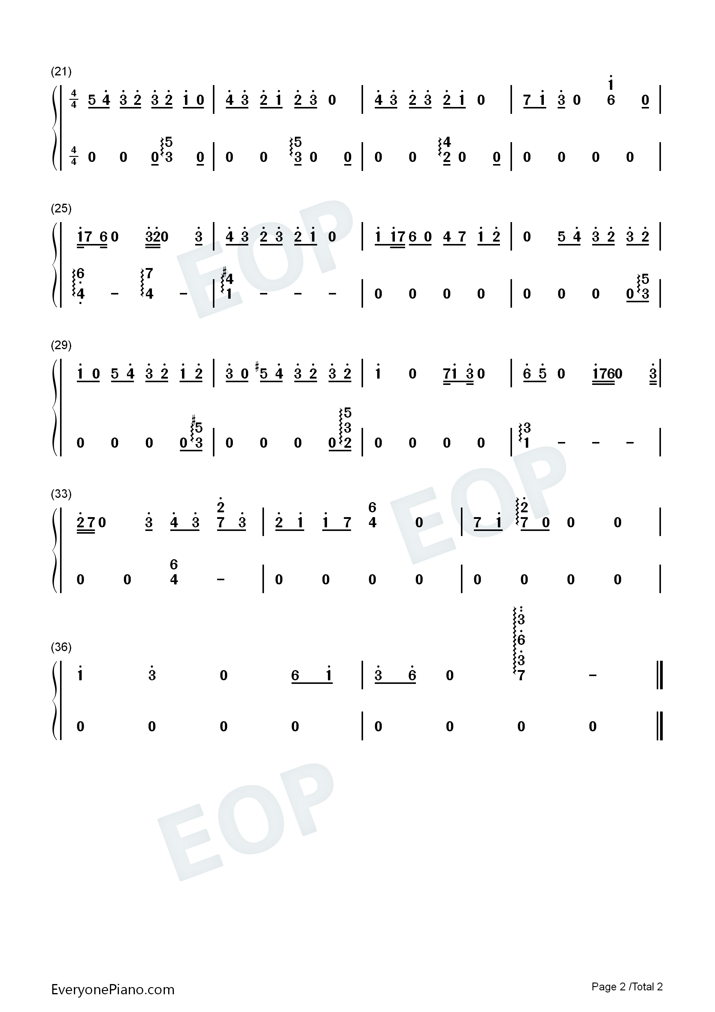 无垢なる我子よ光と眠れ钢琴简谱_中川幸太郎演唱