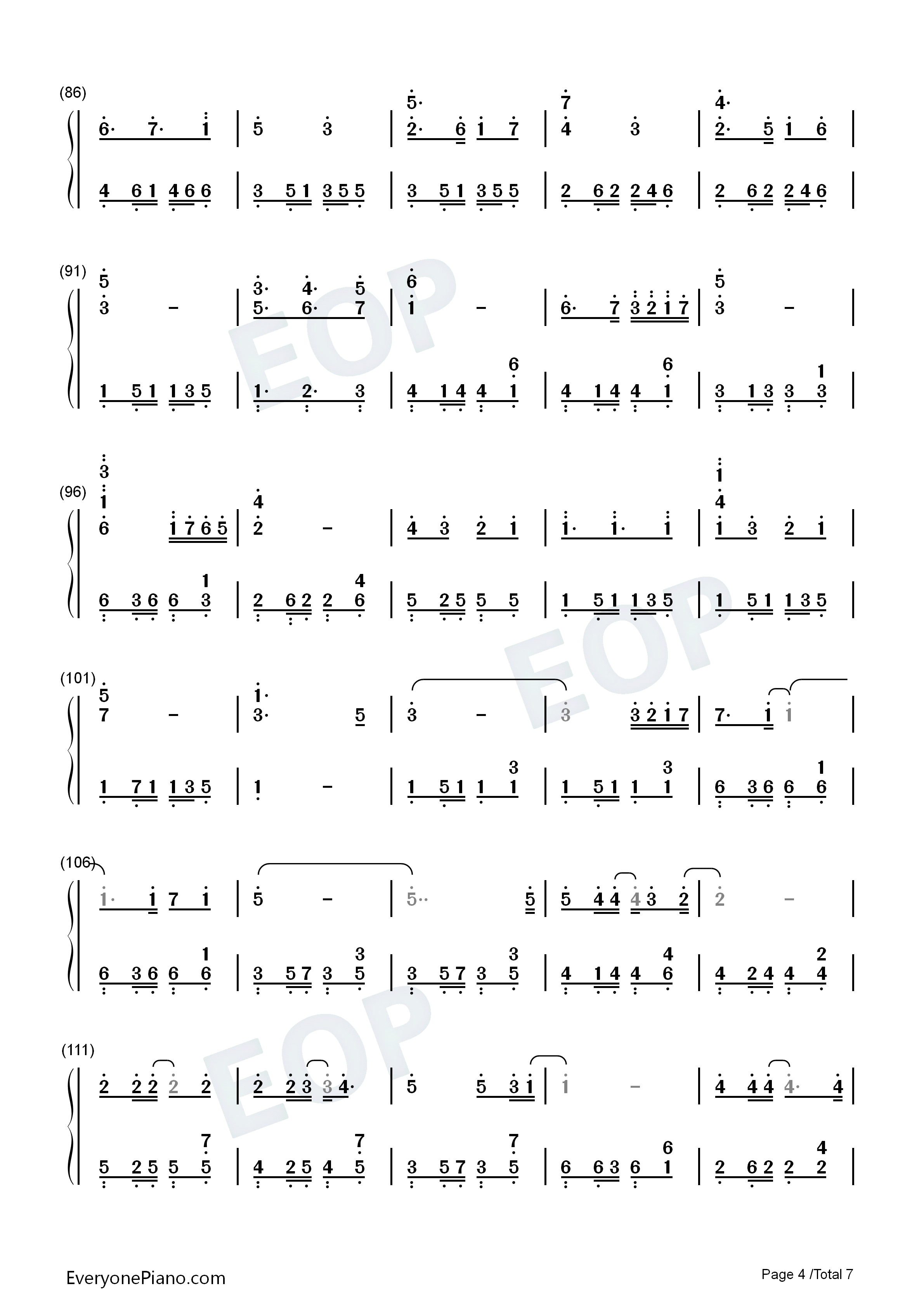 最后の制服钢琴简谱_AKB48演唱