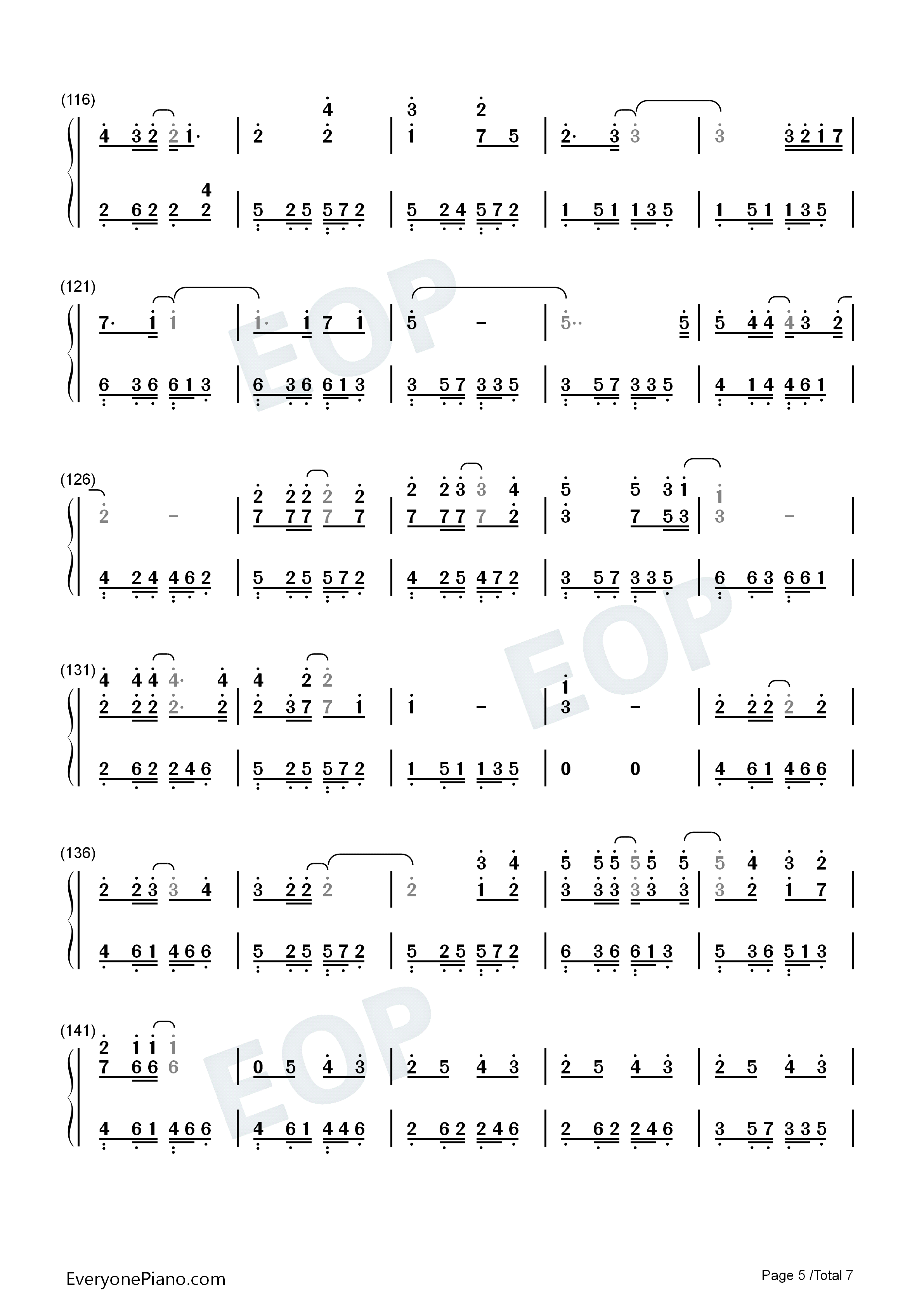 最后の制服钢琴简谱_AKB48演唱