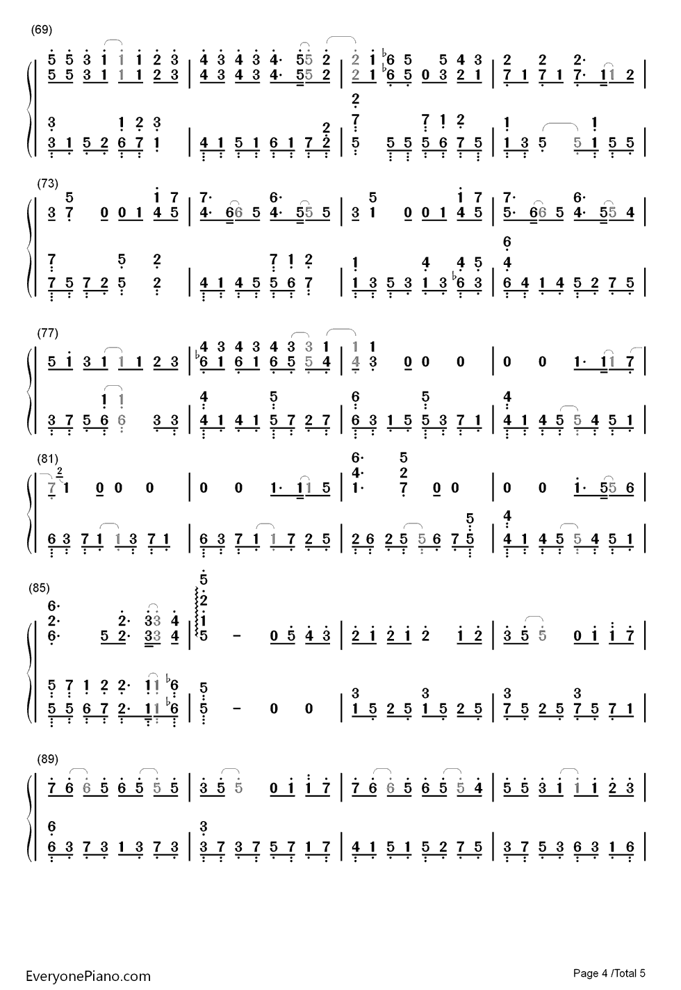 好好过钢琴简谱_胡歌演唱