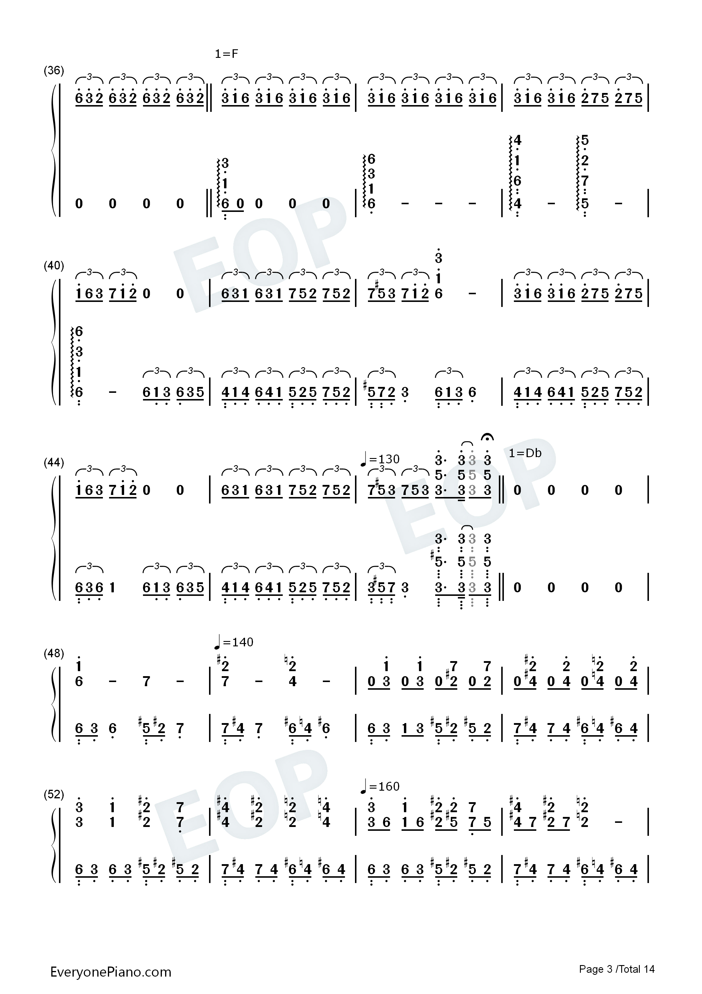 最终鬼畜妹フランドール・S钢琴简谱_COOL&CREATE___触手猴演唱