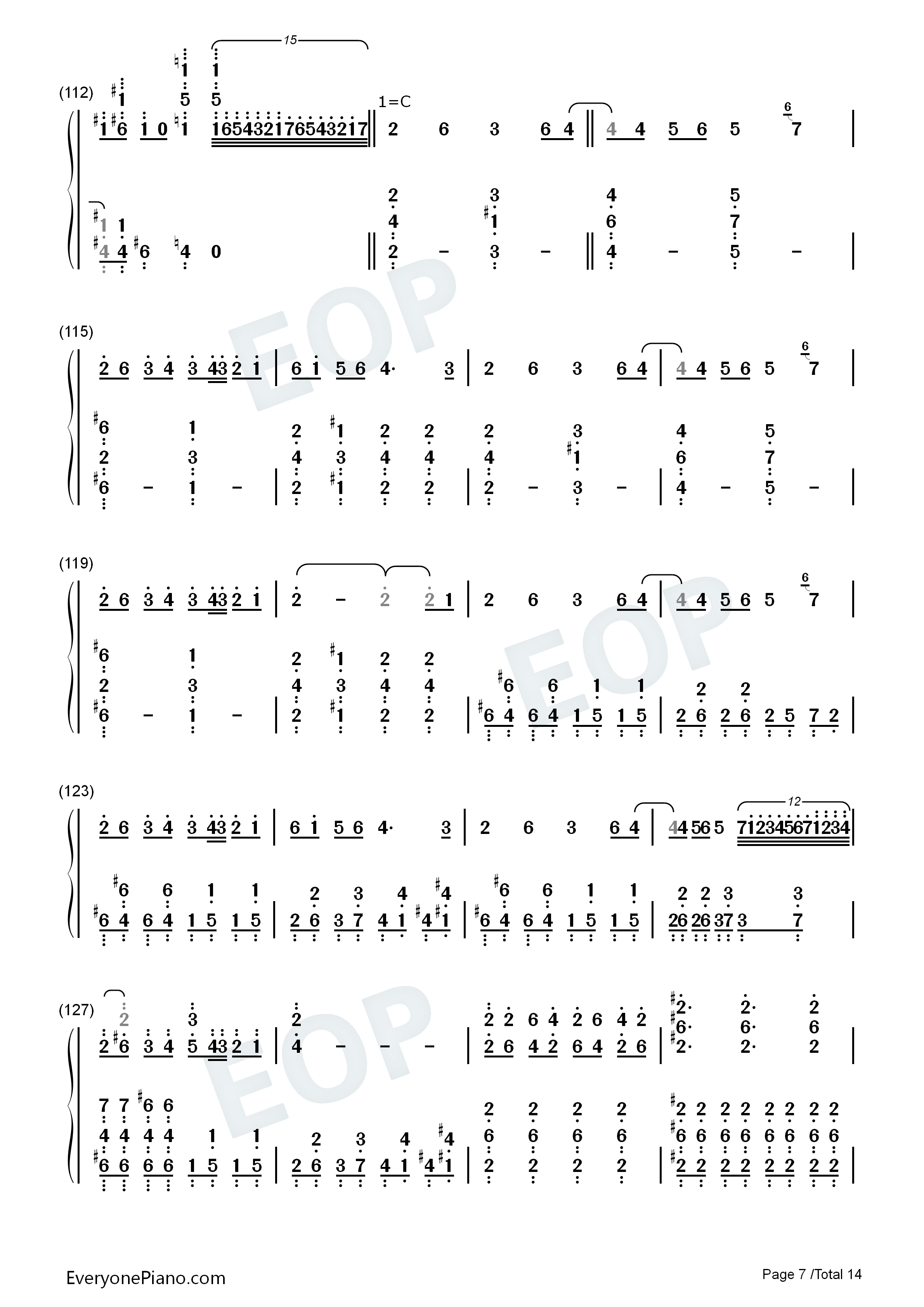 最终鬼畜妹フランドール・S钢琴简谱_COOL&CREATE___触手猴演唱