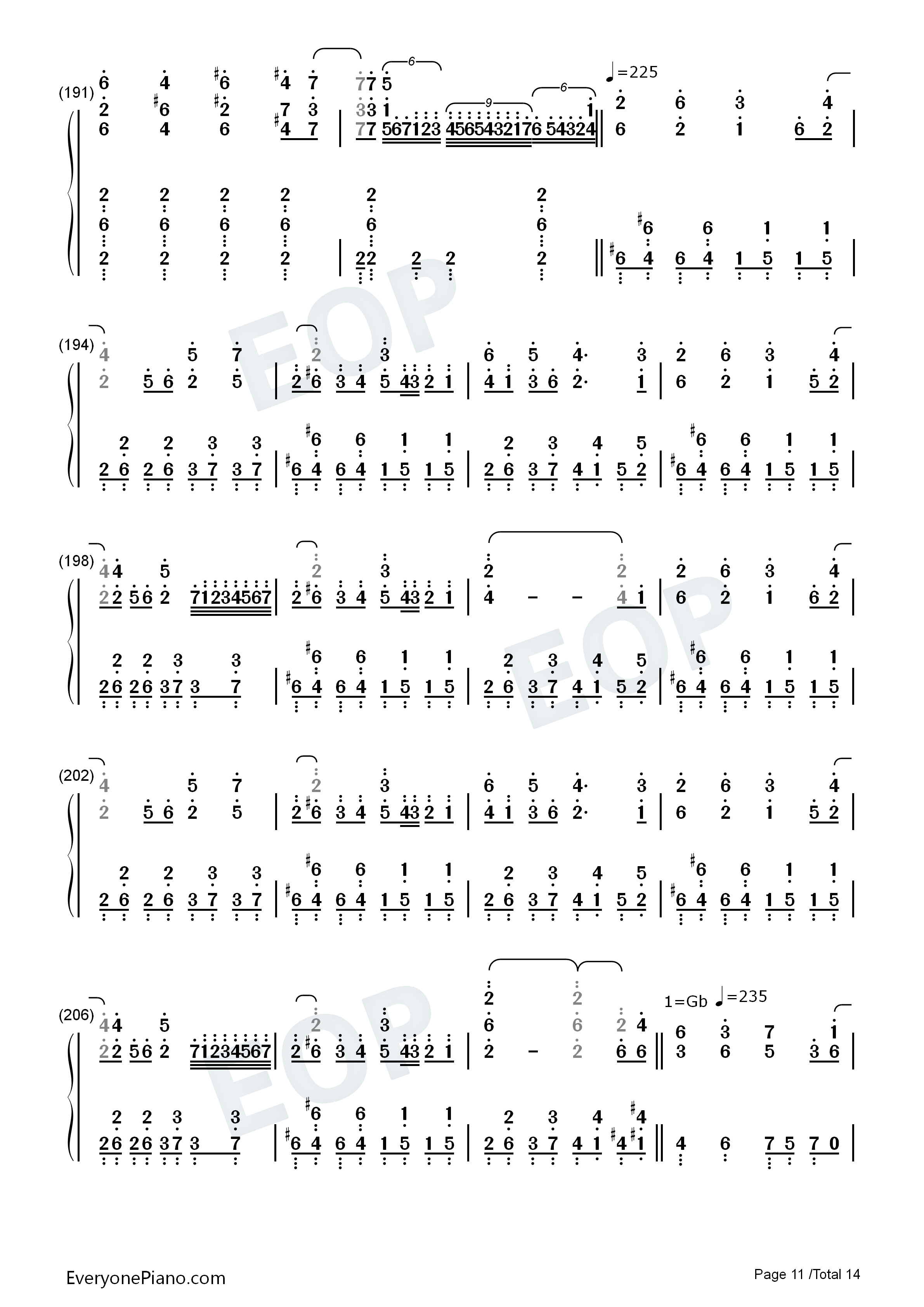 最终鬼畜妹フランドール・S钢琴简谱_COOL&CREATE___触手猴演唱